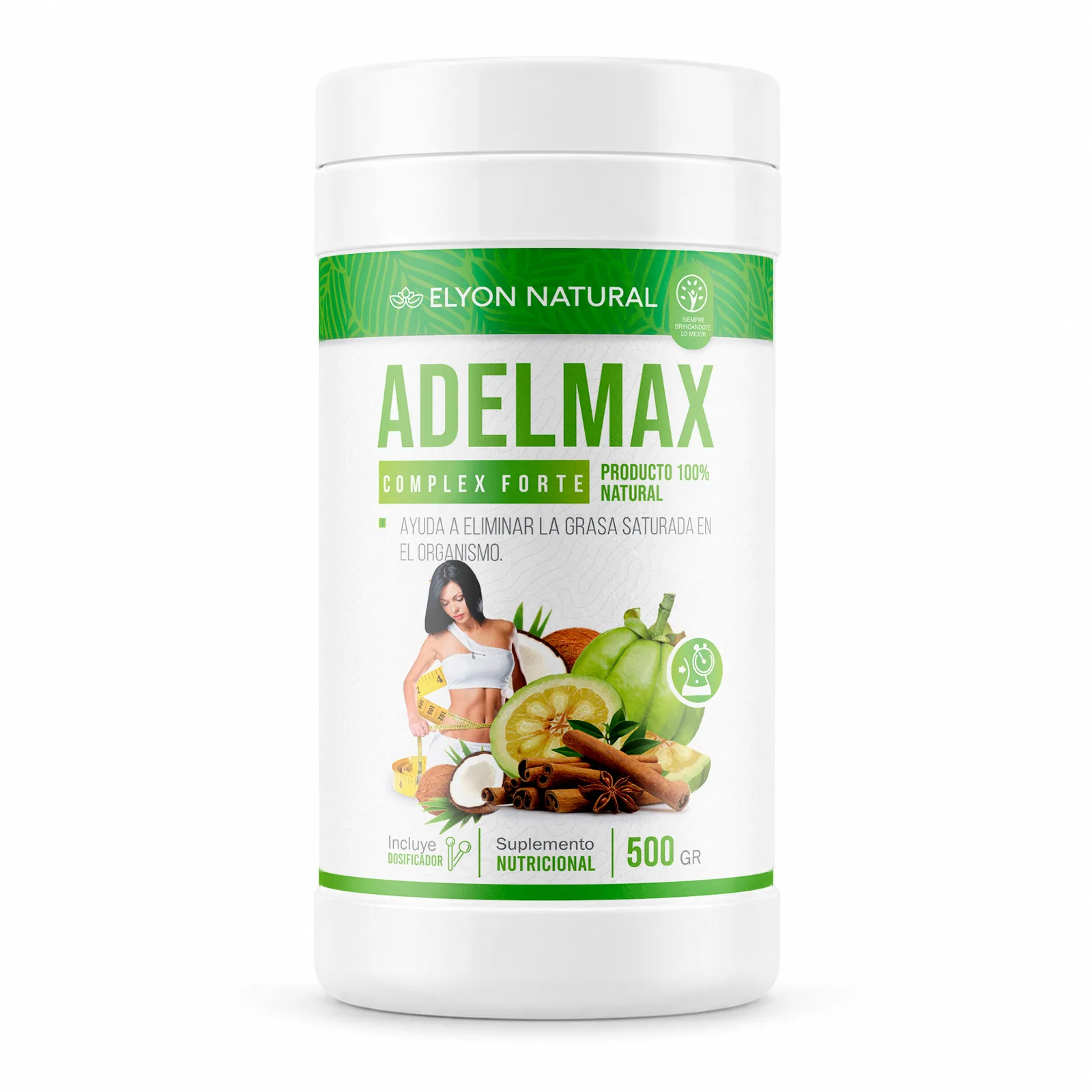 Adelmax en Polvo 500g | Quemador de Grasa Natural, imagen 1