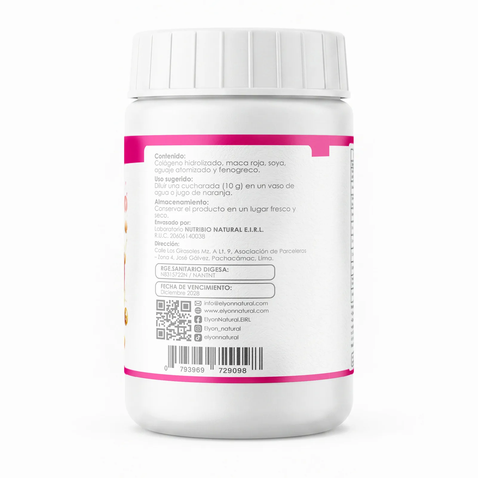 Meno Vital Collagen 200g | Colágeno y Balance Hormonal | Elyon, imagen 2