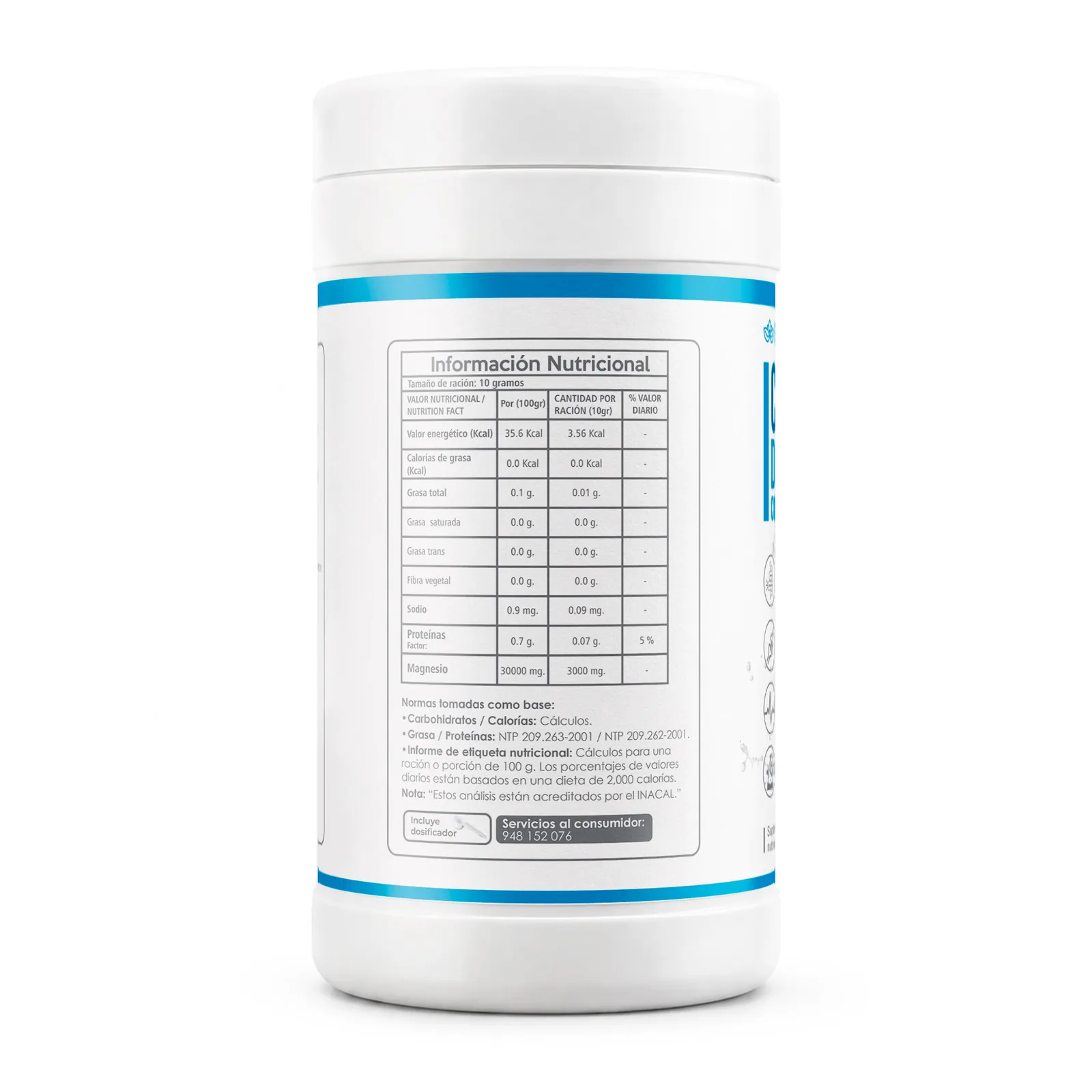Cloruro de Magnesio con Vitamina C 1000g | Elyon Natural, imagen 3