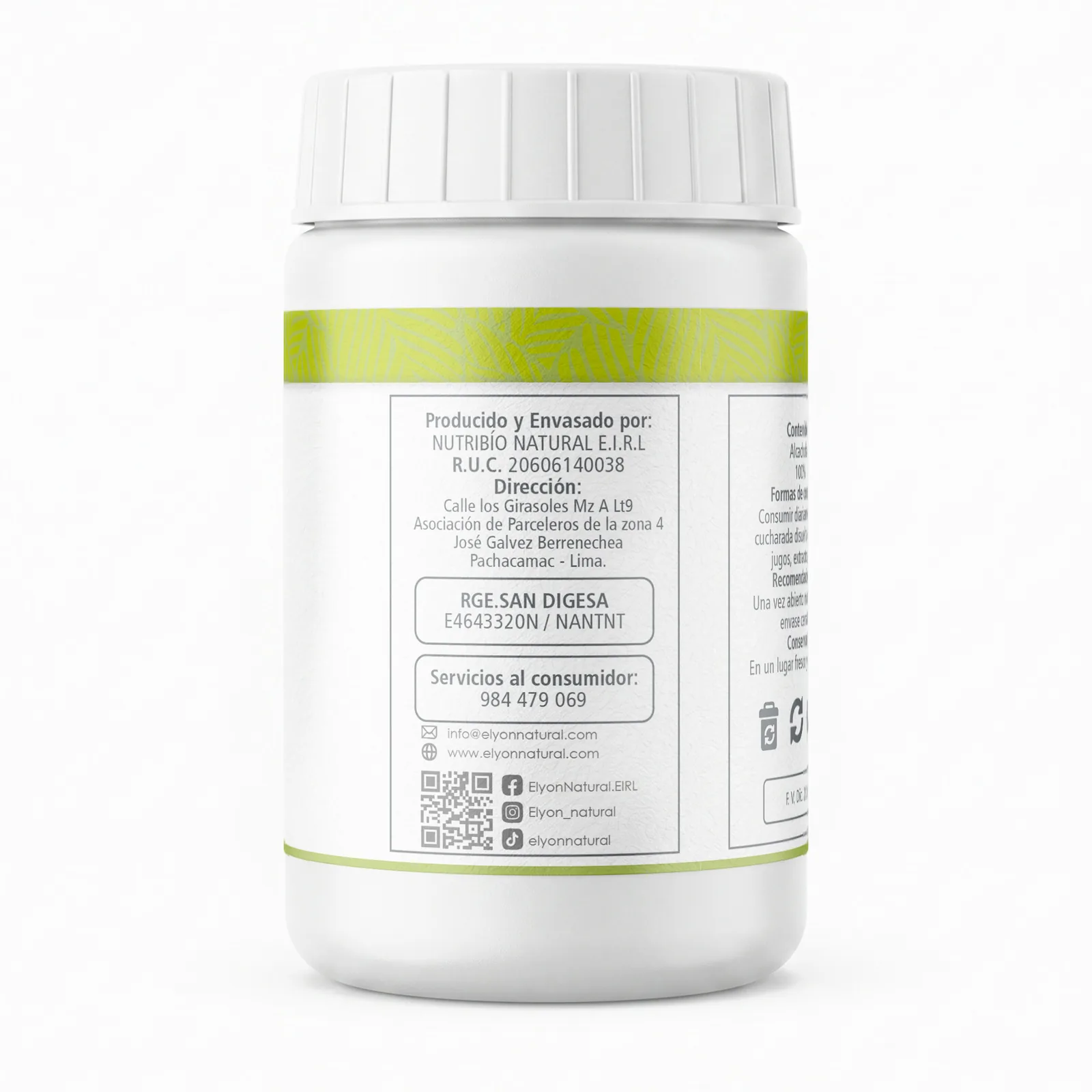 Alcachofa Power 200g Polvo Soluble – Protector Hepático Natural para Hígado Graso | Elyon Natural, imagen 3