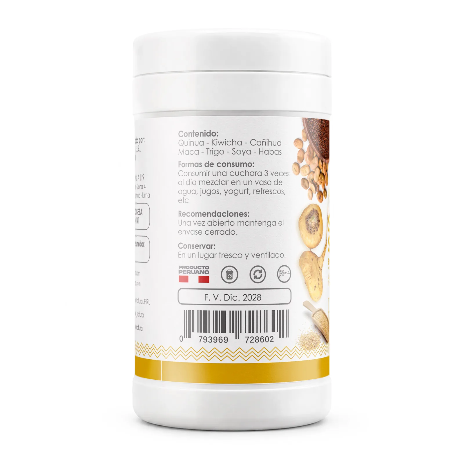 Siete Semillas Energizante Natural 500g | Suplemento Nutricional | Elyon Natural, imagen 3