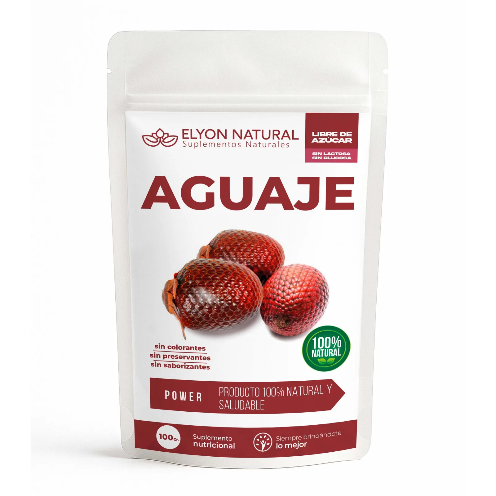 Aguaje en Polvo 100g – Piel y Bienestar Femenino, imagen 1