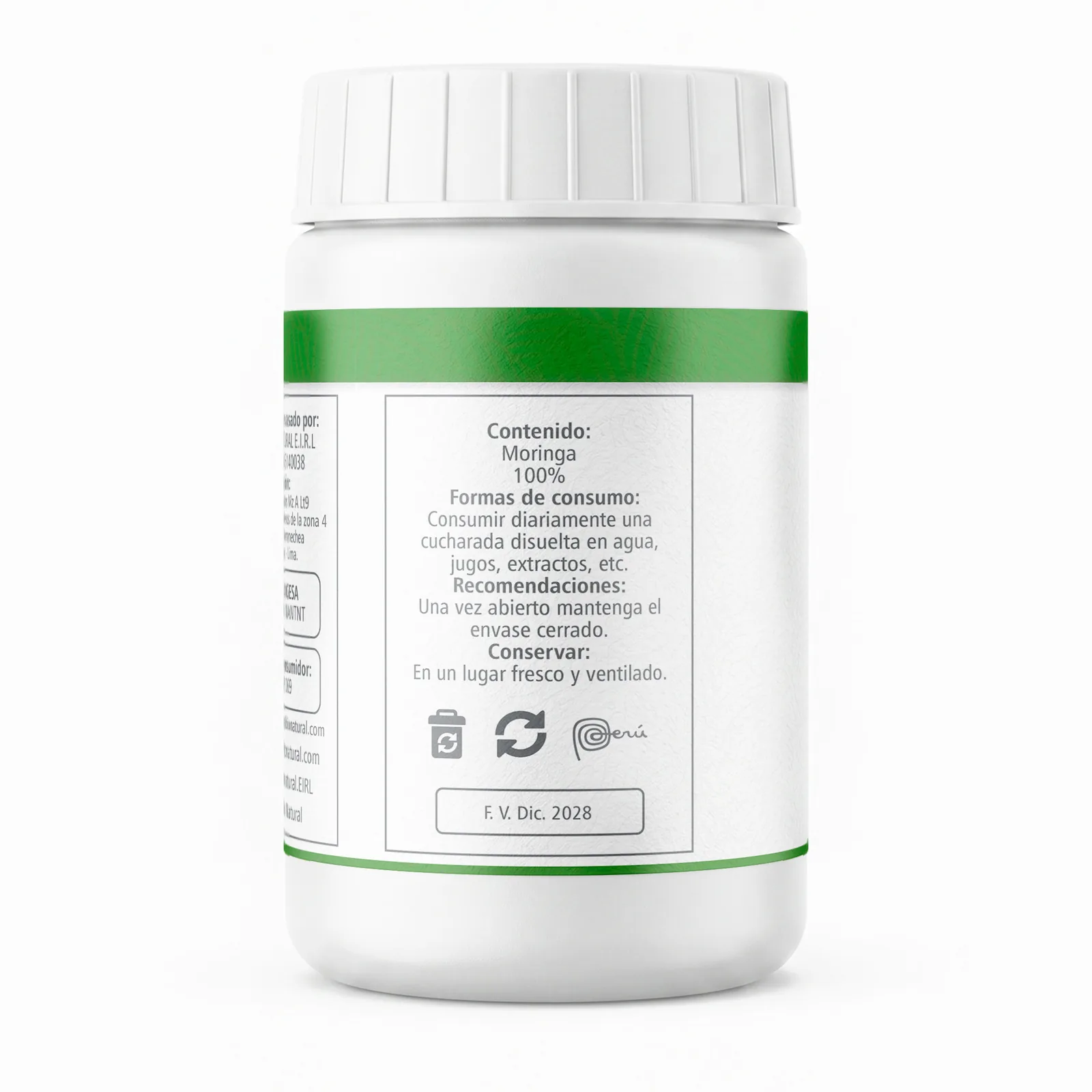 Moringa en Polvo 100% Pura 200g | Elyon Natural Power, imagen 3