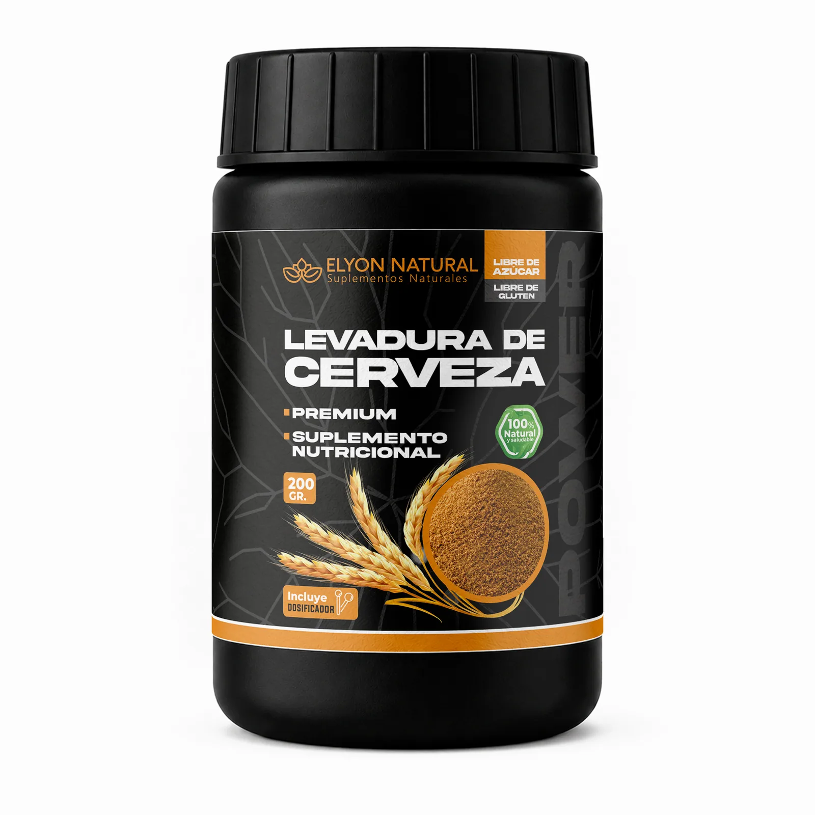 Levadura de Cerveza con Maca Negra 200g | Elyon Natural Power, imagen 1