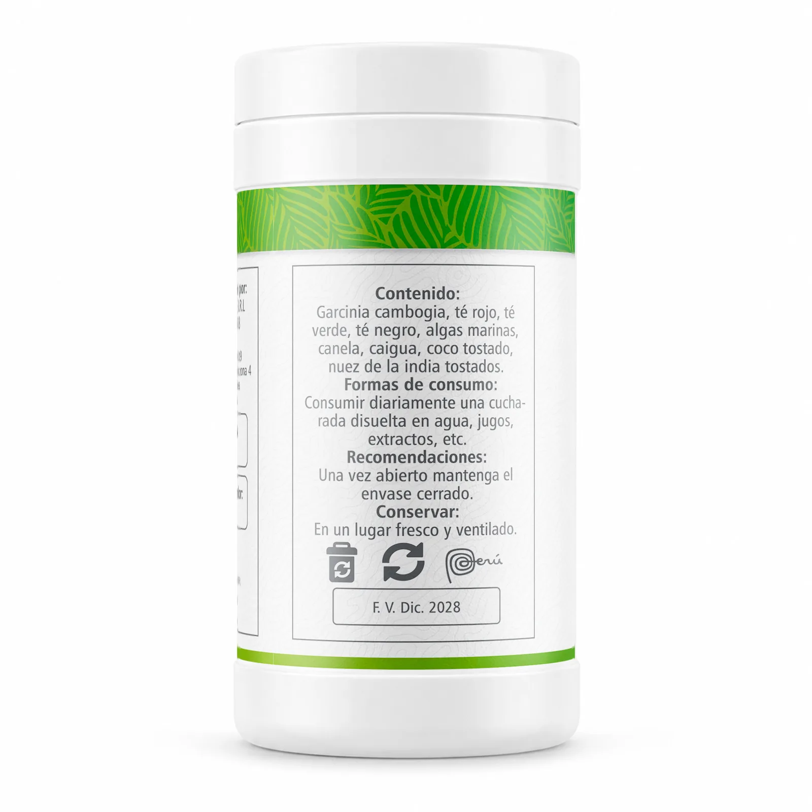 Adelmax en Polvo 500g | Quemador de Grasa Natural, imagen 2