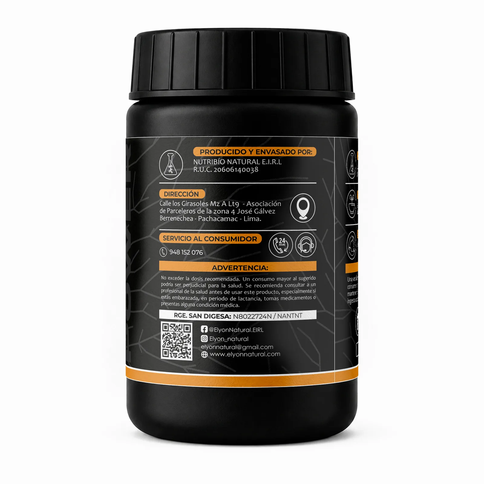 Levadura de Cerveza con Maca Negra 200g | Elyon Natural Power, imagen 2