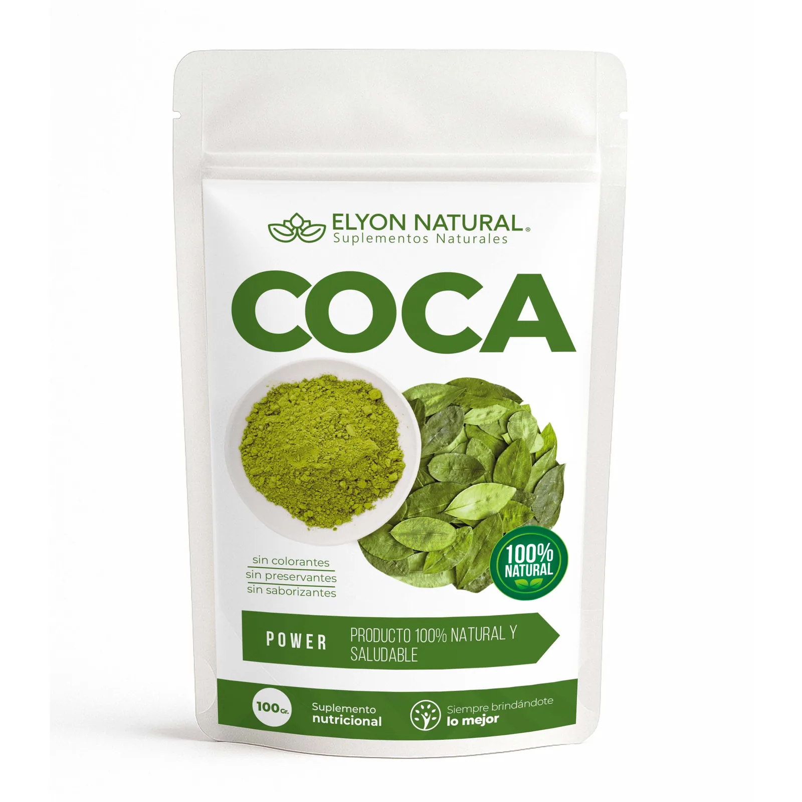 Sobre de Hojas de Coca x100g – Fuente Natural de Energía y Bienestar, imagen 1
