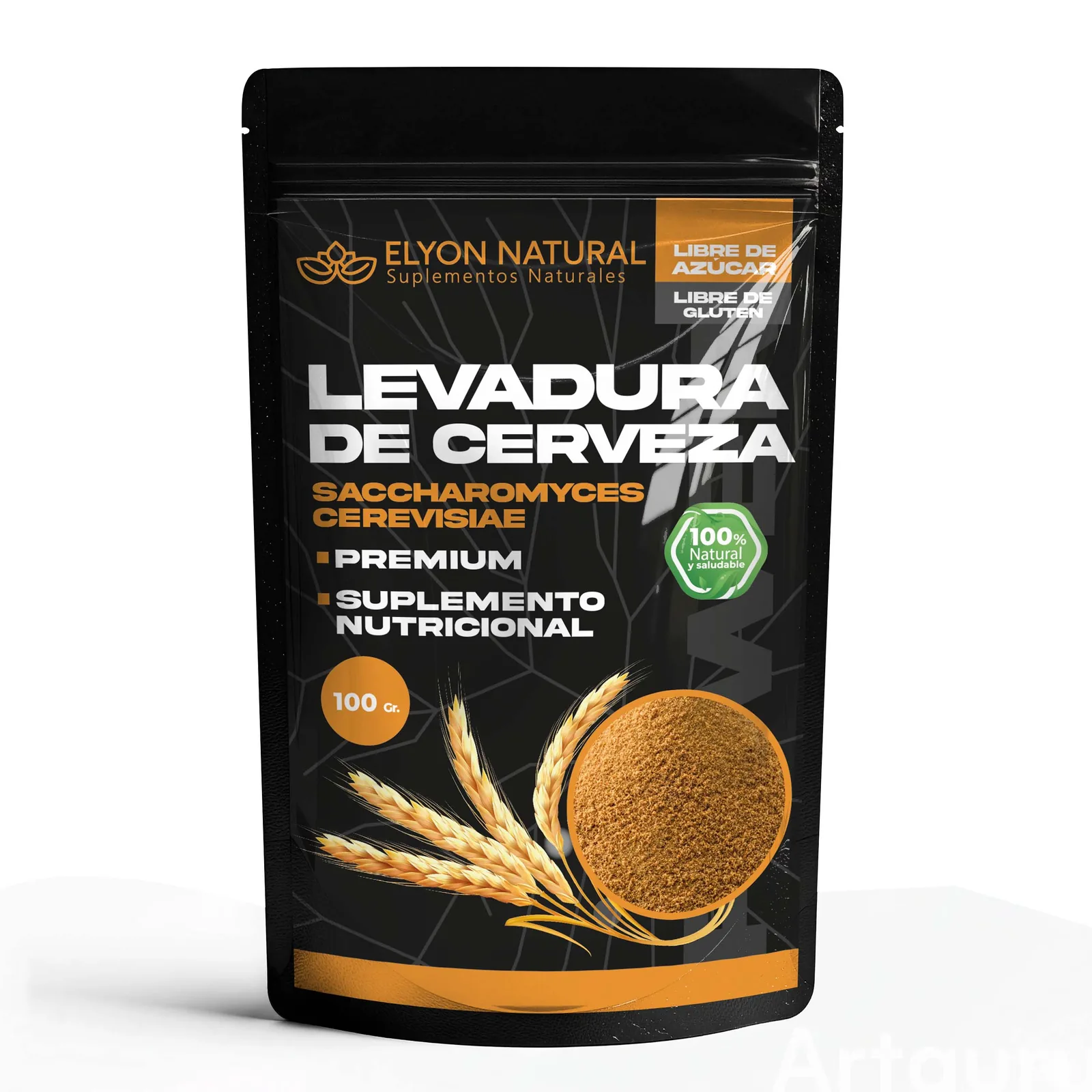 Sobre de Levadura de Cerveza x100g – Fuente Natural de Vitaminas B y Proteínas, imagen 1