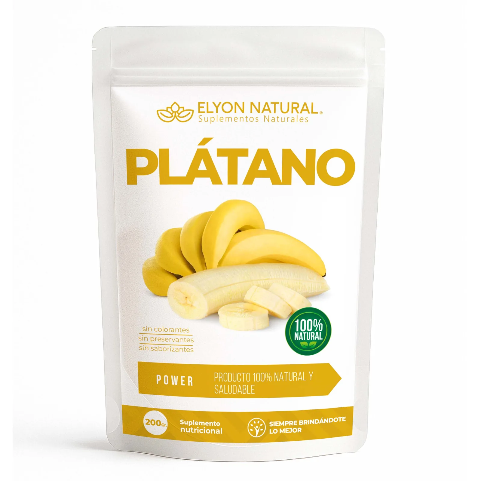 Sobre de Plátano Molido x200g – Energía Natural y Fibra para Recetas, imagen 1