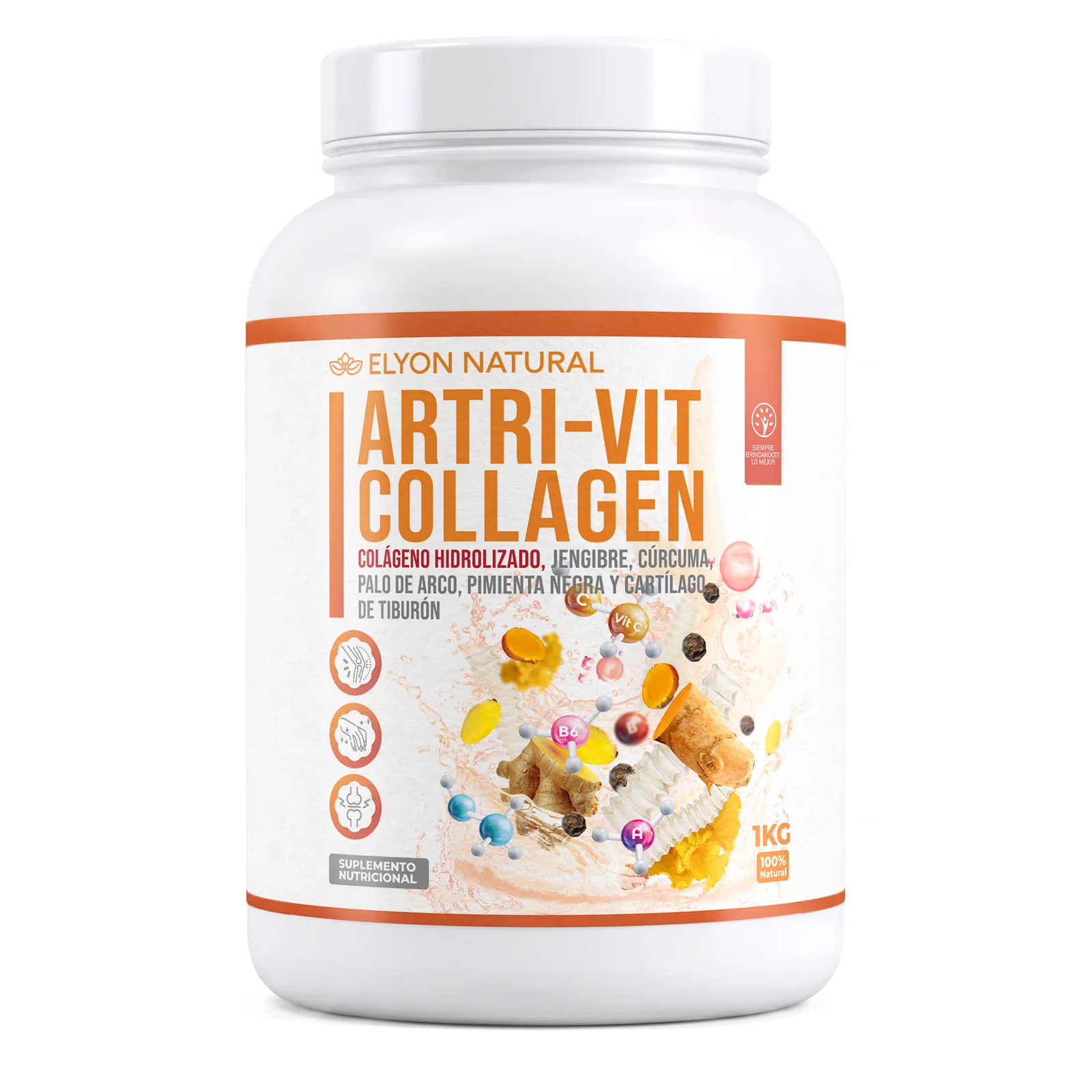 ARTRI-VIT COLLAGEN 1KG Colágeno Hidrolizado Articular | Elyon Natural, imagen 1