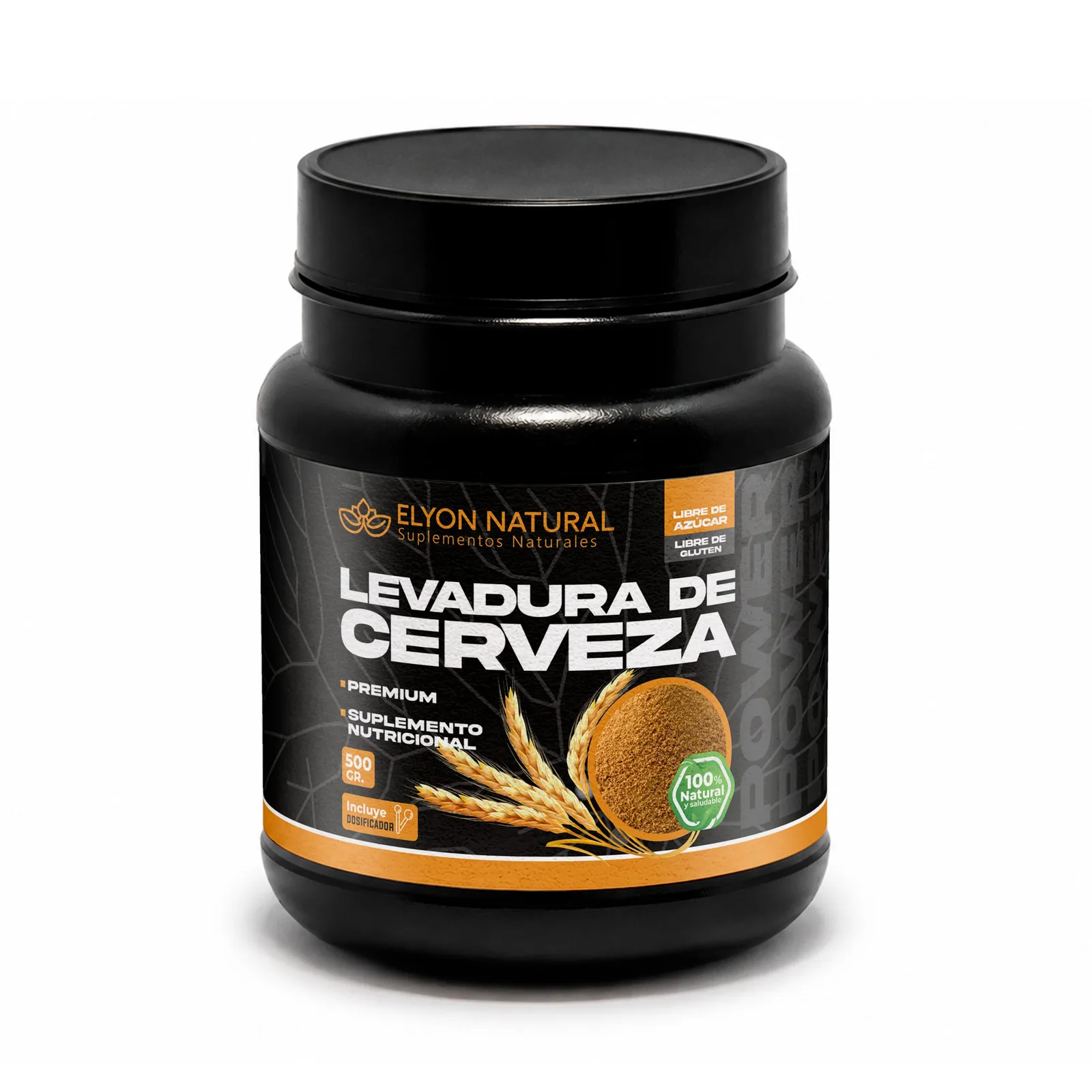 Levadura de Cerveza con Maca Negra 500g Sin Gluten | Elyon Natural, imagen 1