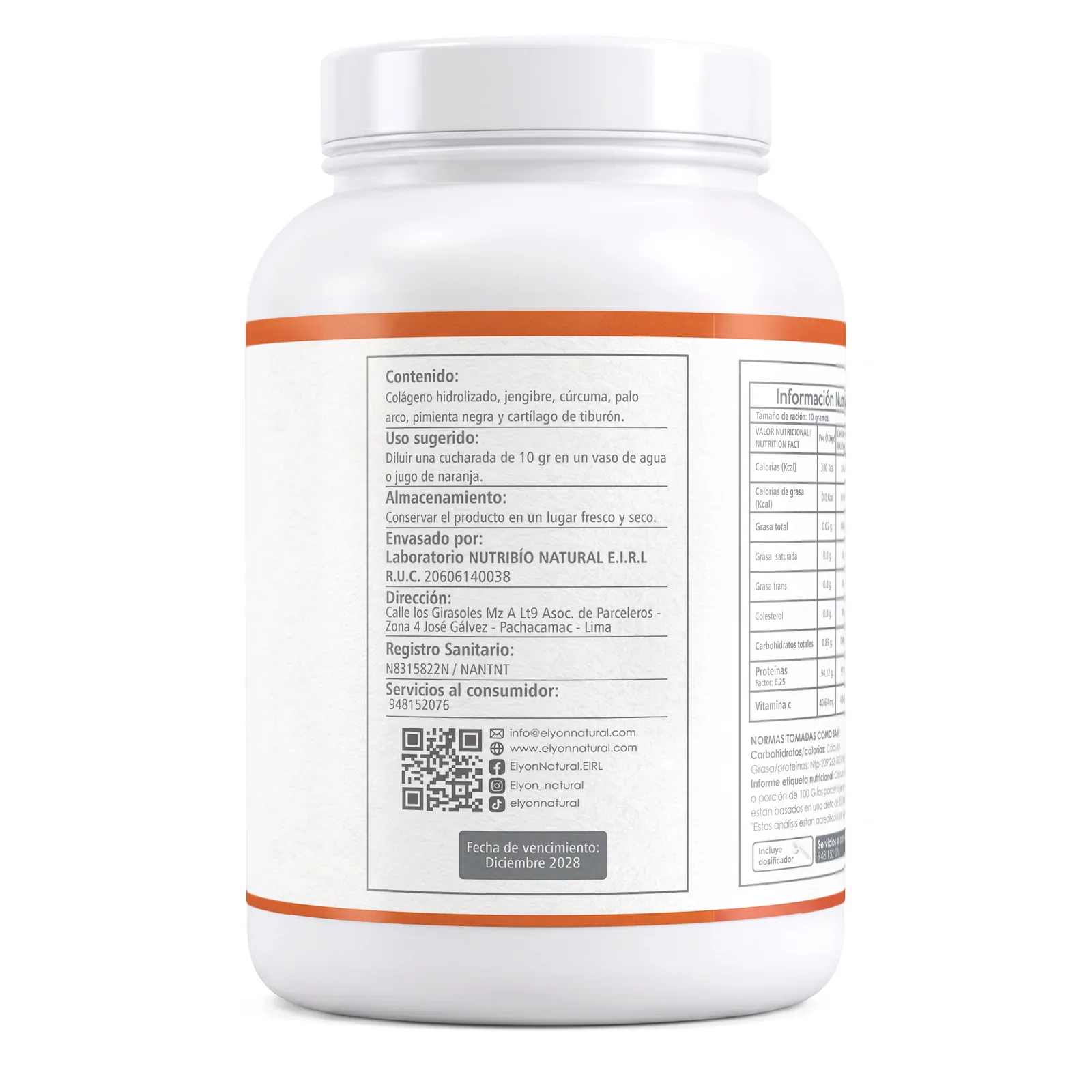 ARTRI-VIT COLLAGEN 1KG Colágeno Hidrolizado Articular | Elyon Natural, imagen 2