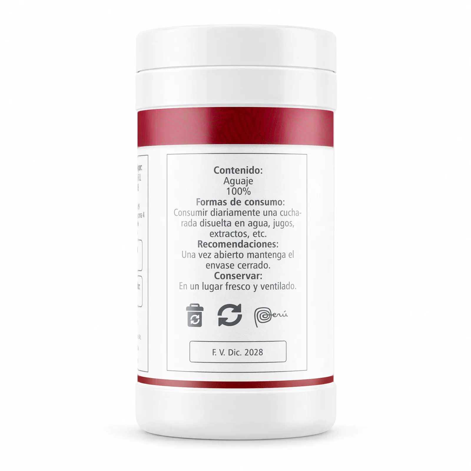 Aguaje Amazónico 500g – Equilibrio Hormonal, Piel Radiante y Belleza Natural, imagen 3