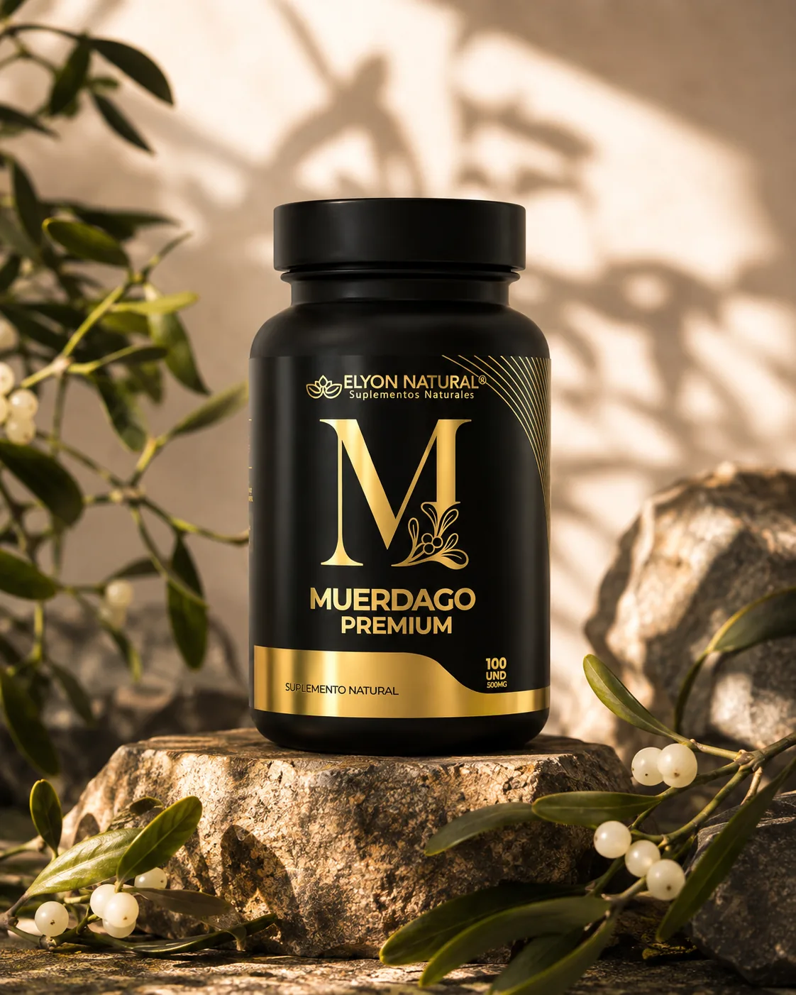 Muérdago 500mg Cápsulas Perú | 100 Und – Elyon