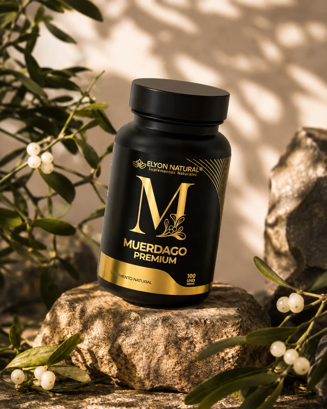 Muérdago 500mg Cápsulas Perú | 100 Und – Elyon, imagen 2