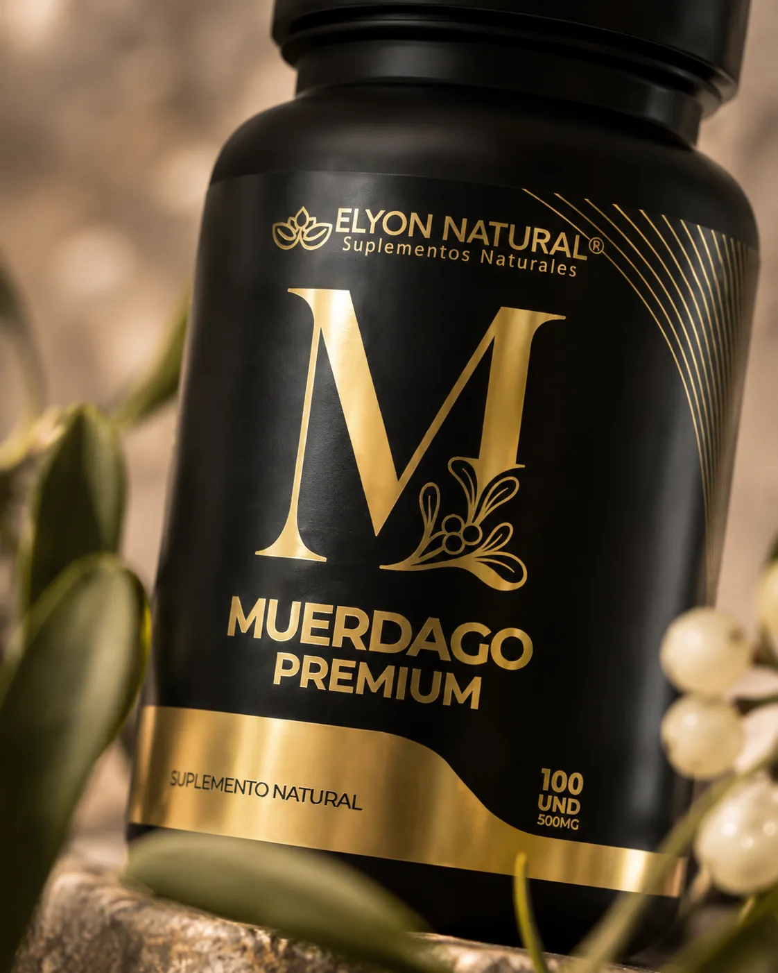 Muérdago 500mg Cápsulas Perú | 100 Und – Elyon, imagen 3
