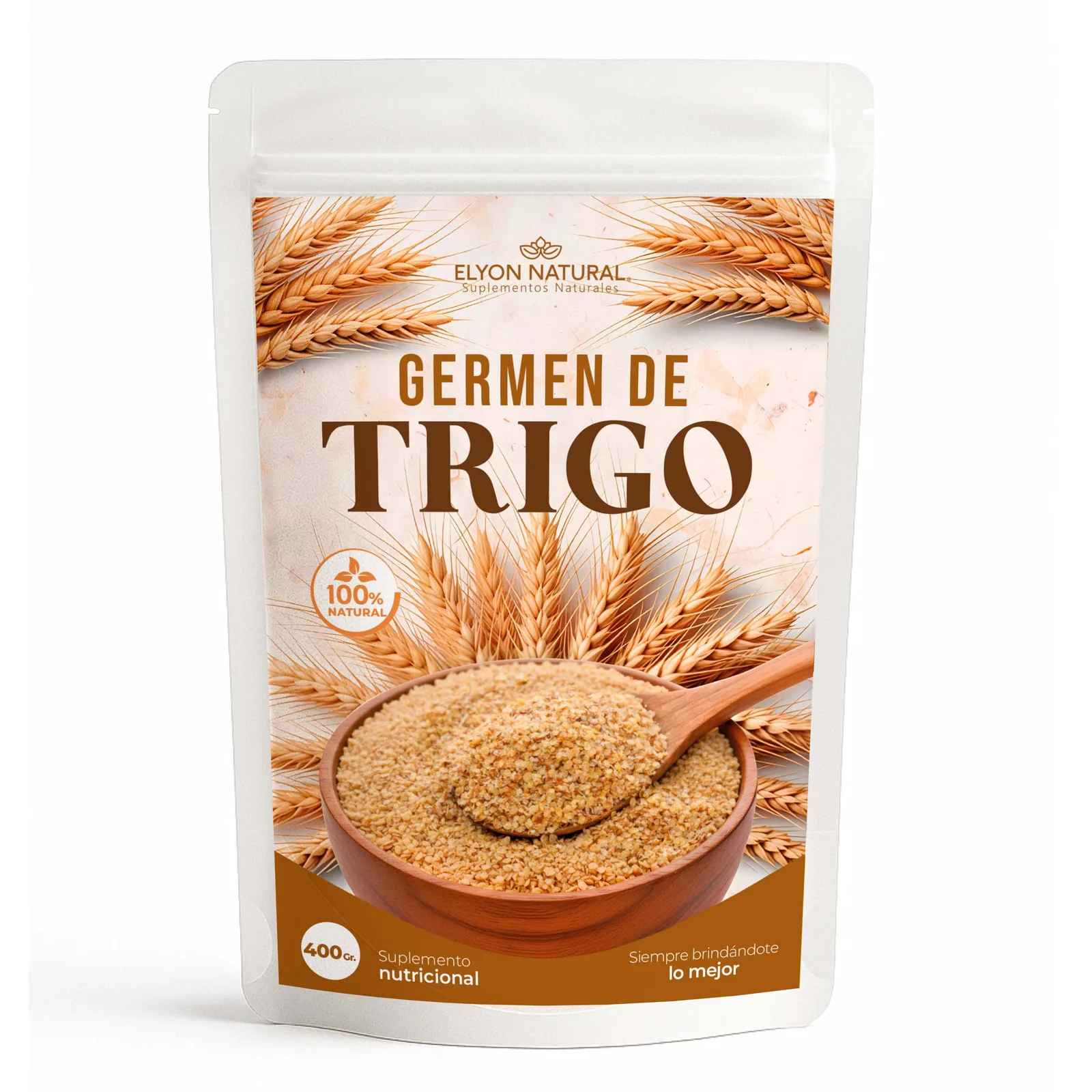 Germen de Trigo Fibra – Digestión Óptima, Tránsito Rápido 400g, imagen 1