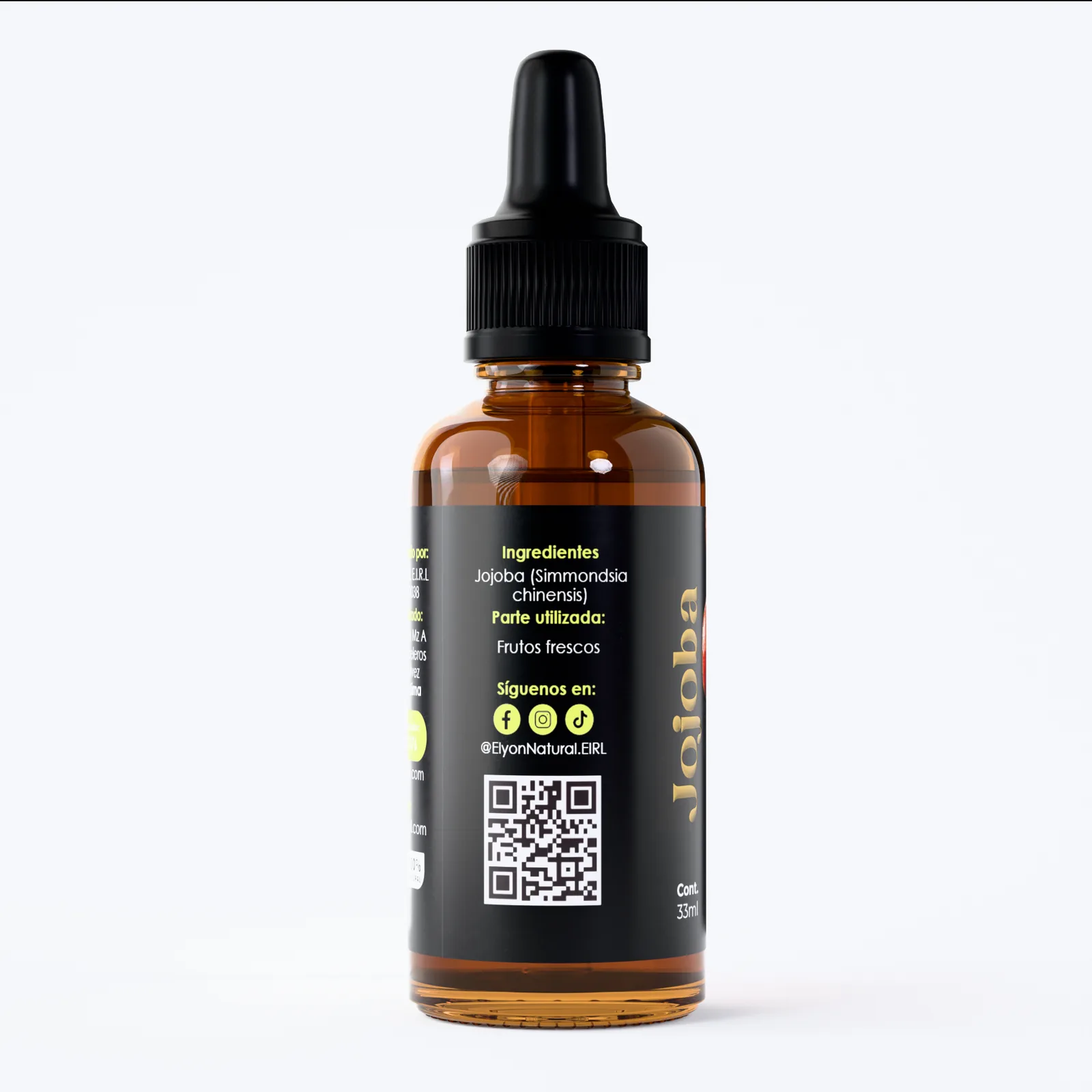 Aceite de Jojoba Vegetal Puro (33ml) | Sebo Natural, Regulador de Grasa, Anti-Acné y Cabello, imagen 2