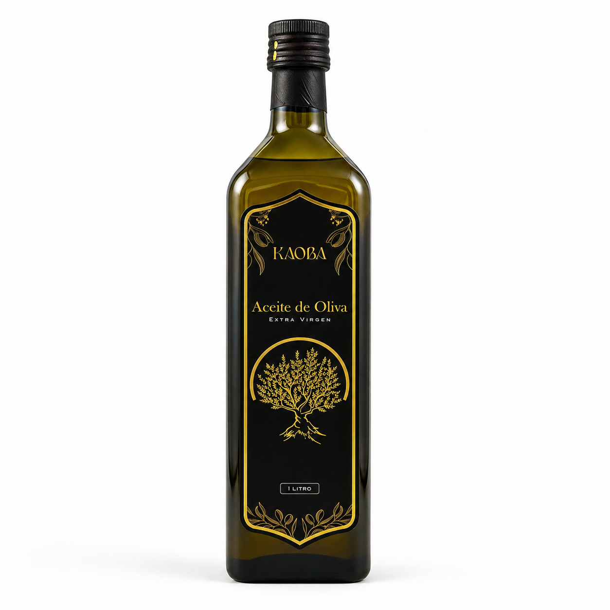oliva-1litro Aceite de Oliva Extra Virgen 1 Litro Prensado en Frío | Kaoba Perú — Aceite de Oliva Extra Virgen 1 Litro Prensado en Frío - Imagen 1