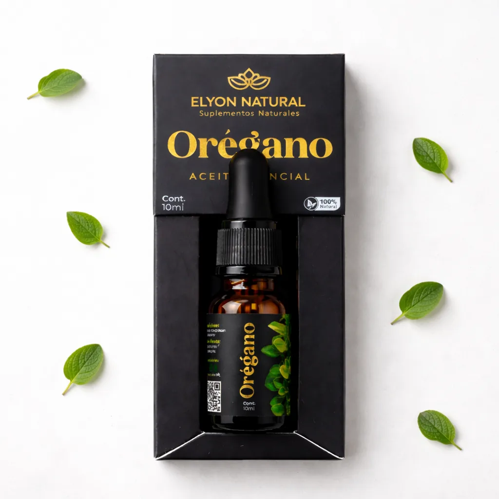 Aceite de Orégano 100% Puro (90% Carvacrol) – El Antibiótico Natural de Elyon | 10ml, imagen 4