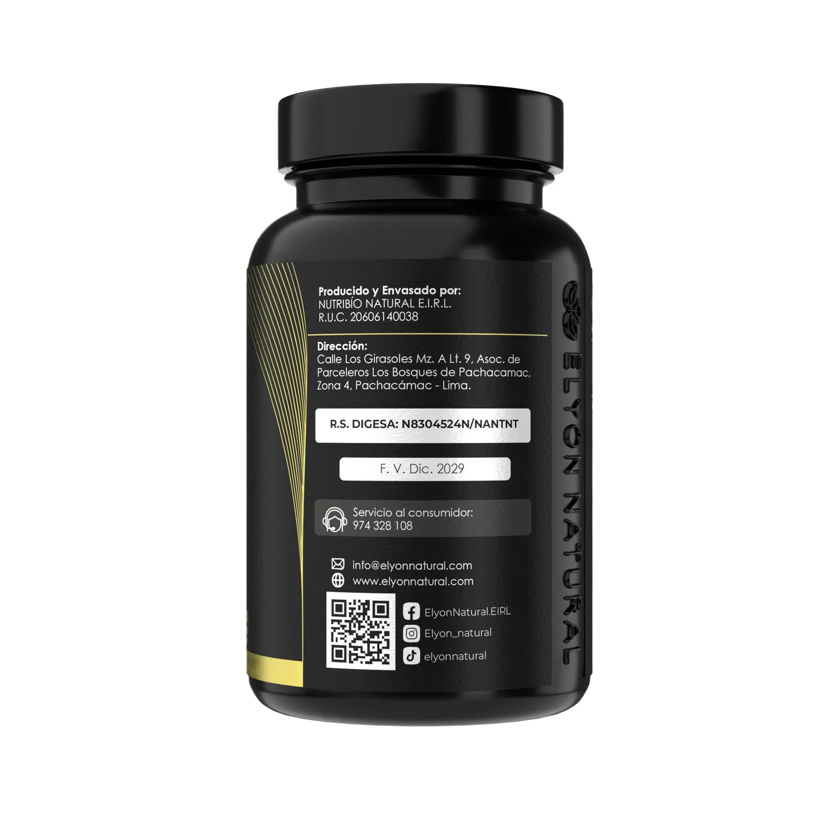 Muérdago 500mg Cápsulas Perú | 100 Und – Elyon, imagen 2