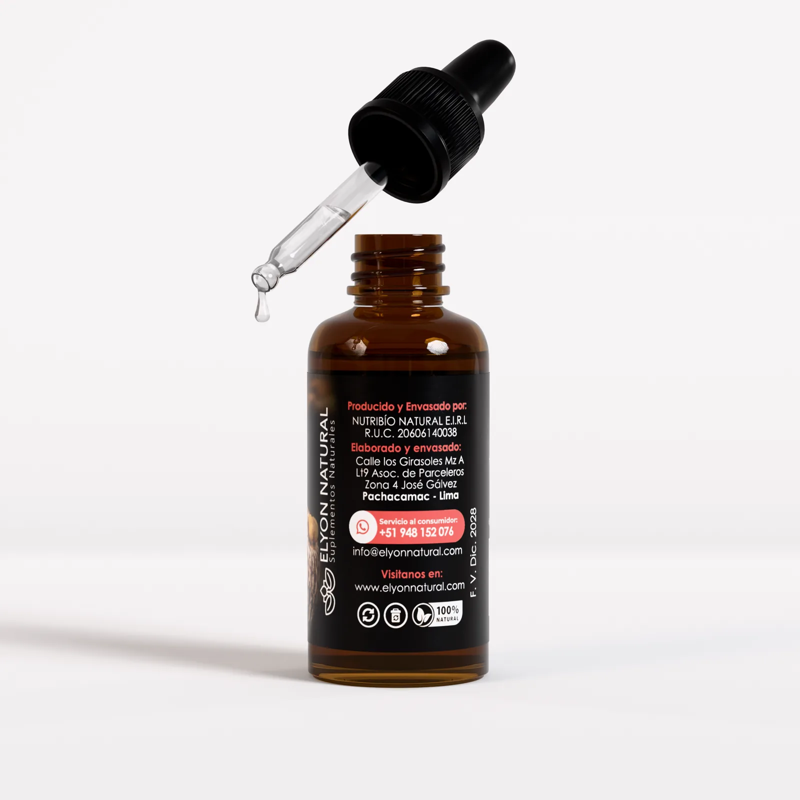 Aceite de Ricino Puro (33ml), imagen 5