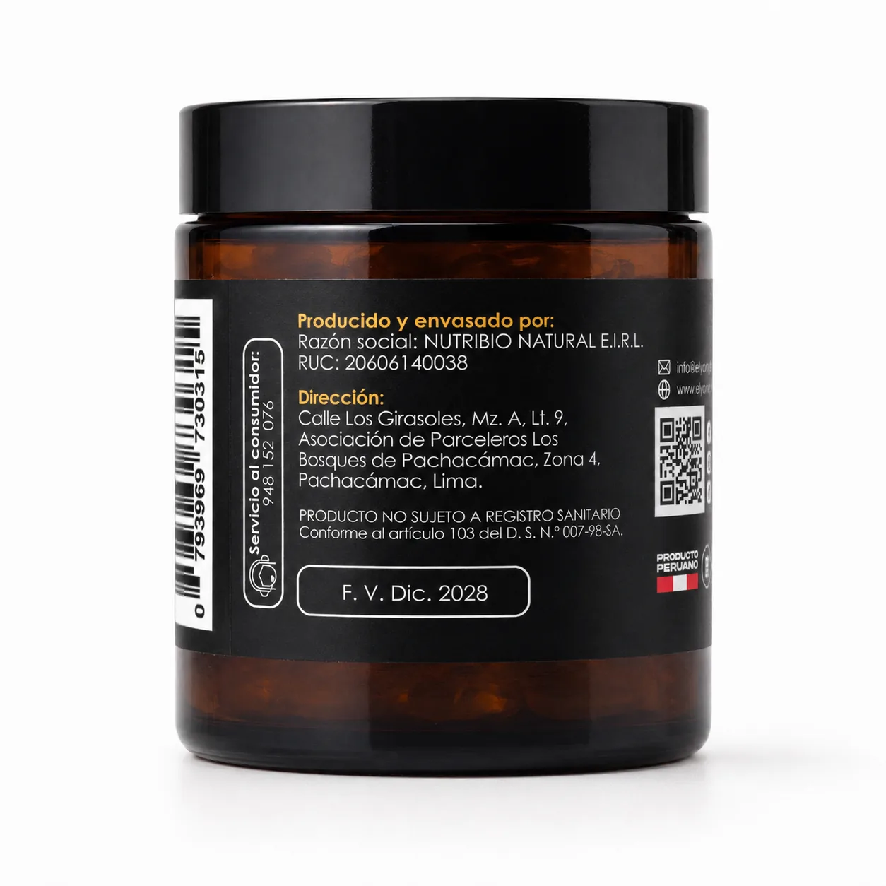 Aceite de Sacha Inchi en Softgels 100 unidades | Elyon Natural, imagen 3