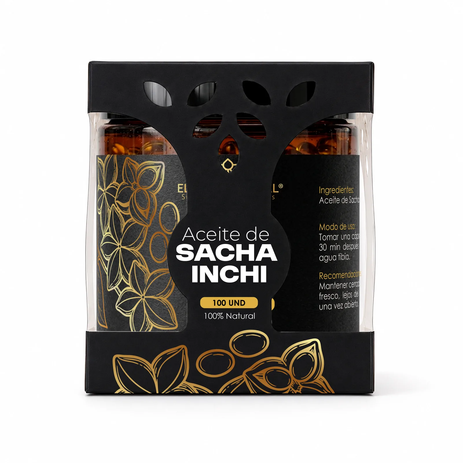 aceite de sachainchi 100 und