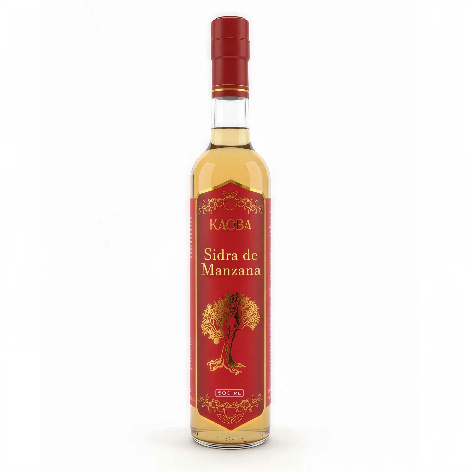 Vinagre de Sidra de Manzana con la Madre 500 ml – Natural, Acidez 2.5%
