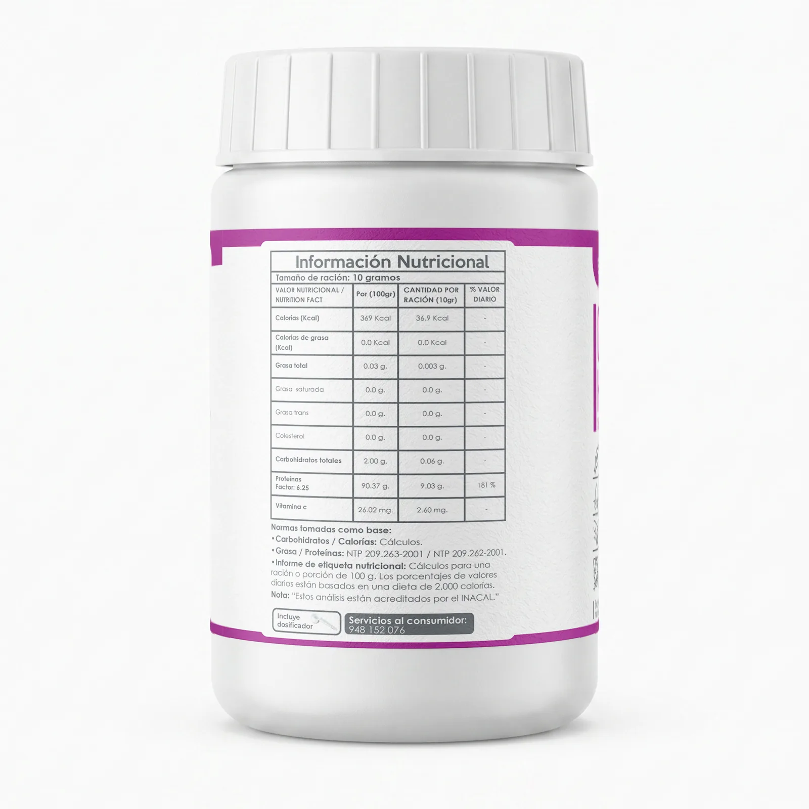 Colágeno Hidrolizado + Calcio, Zinc, Magnesio y Vitamina C 200g – Fortalece Huesos, Articulaciones y Piel | Elyon Natural, imagen 3