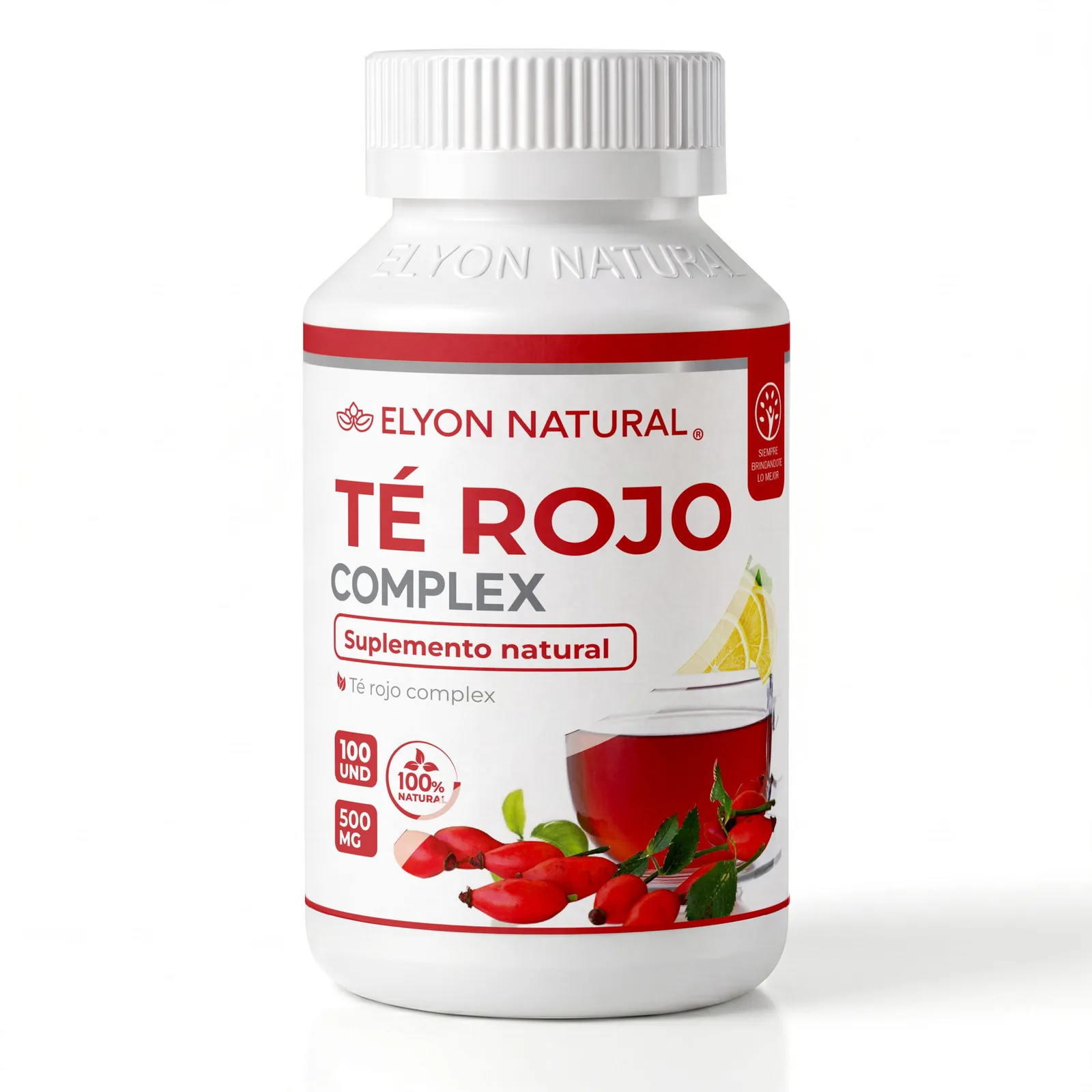 Té Rojo Complex x 100 Cápsulas – | Elyon Natural Perú