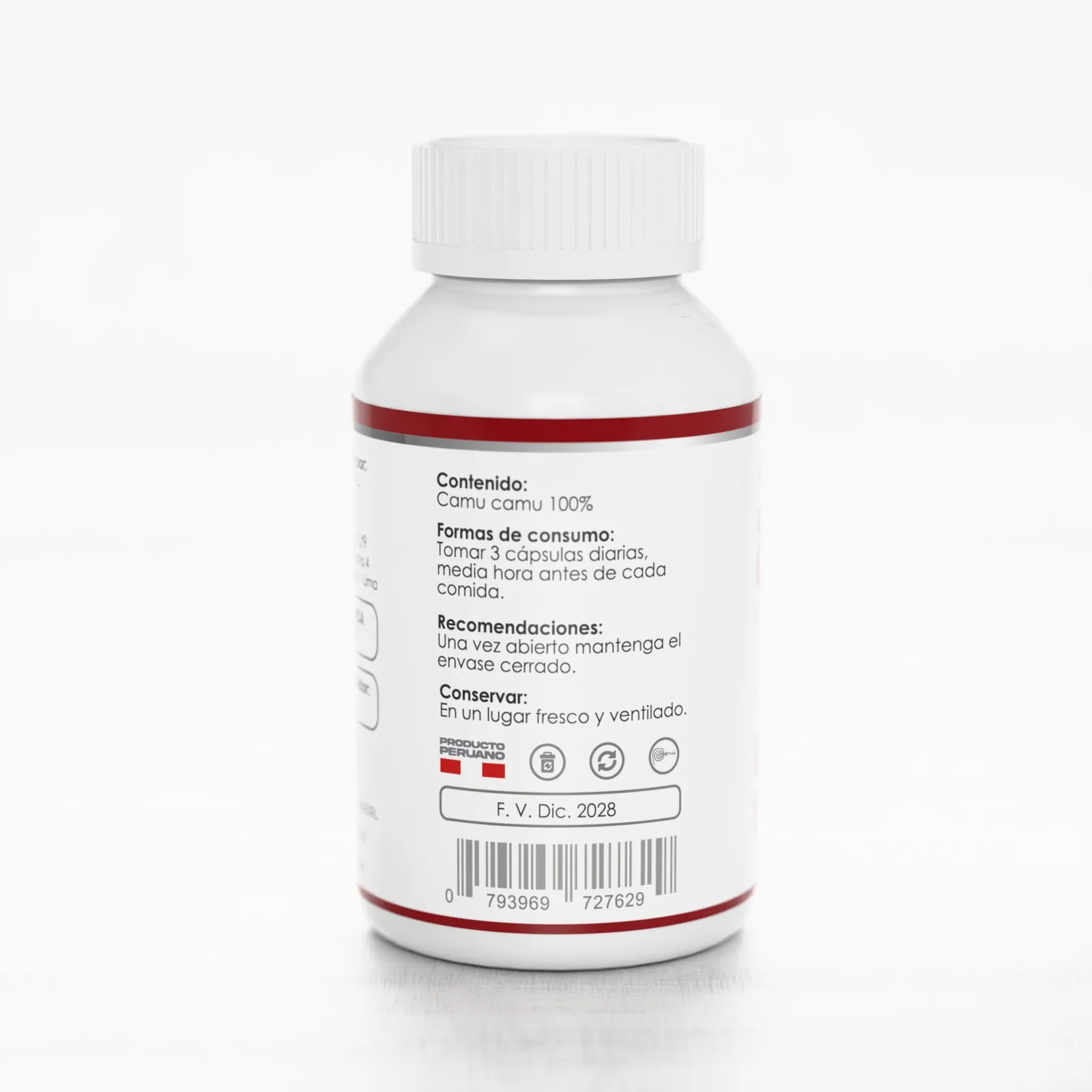 Camu Camu 100 Cápsulas – Vitamina C Natural y Antioxidantes | Elyon, imagen 2