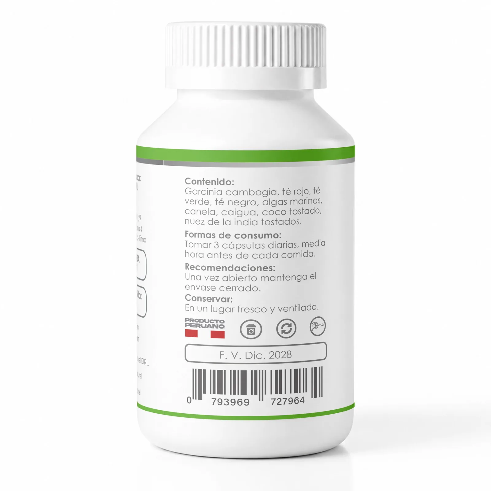 Garcinia Cambogia Complex Forte x 100 cápsulas, imagen 3