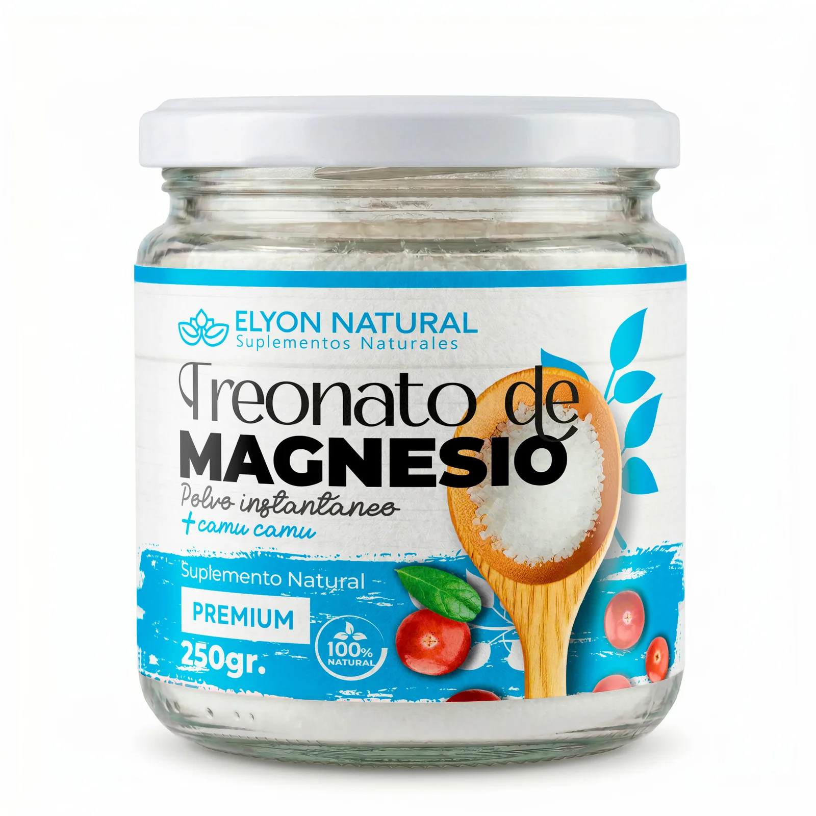 Treonato de Magnesio + Camu Camu en Polvo