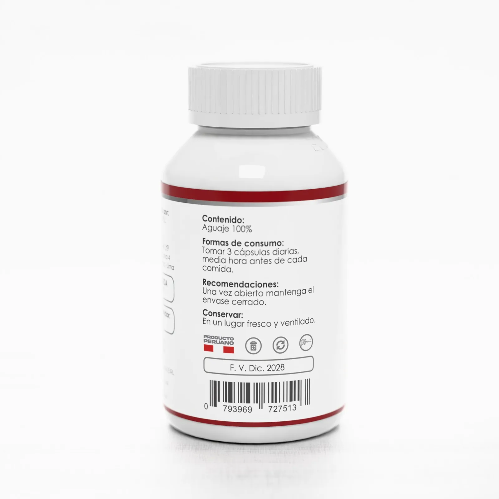 Aguaje Premium Cápsulas 100 Und, imagen 3