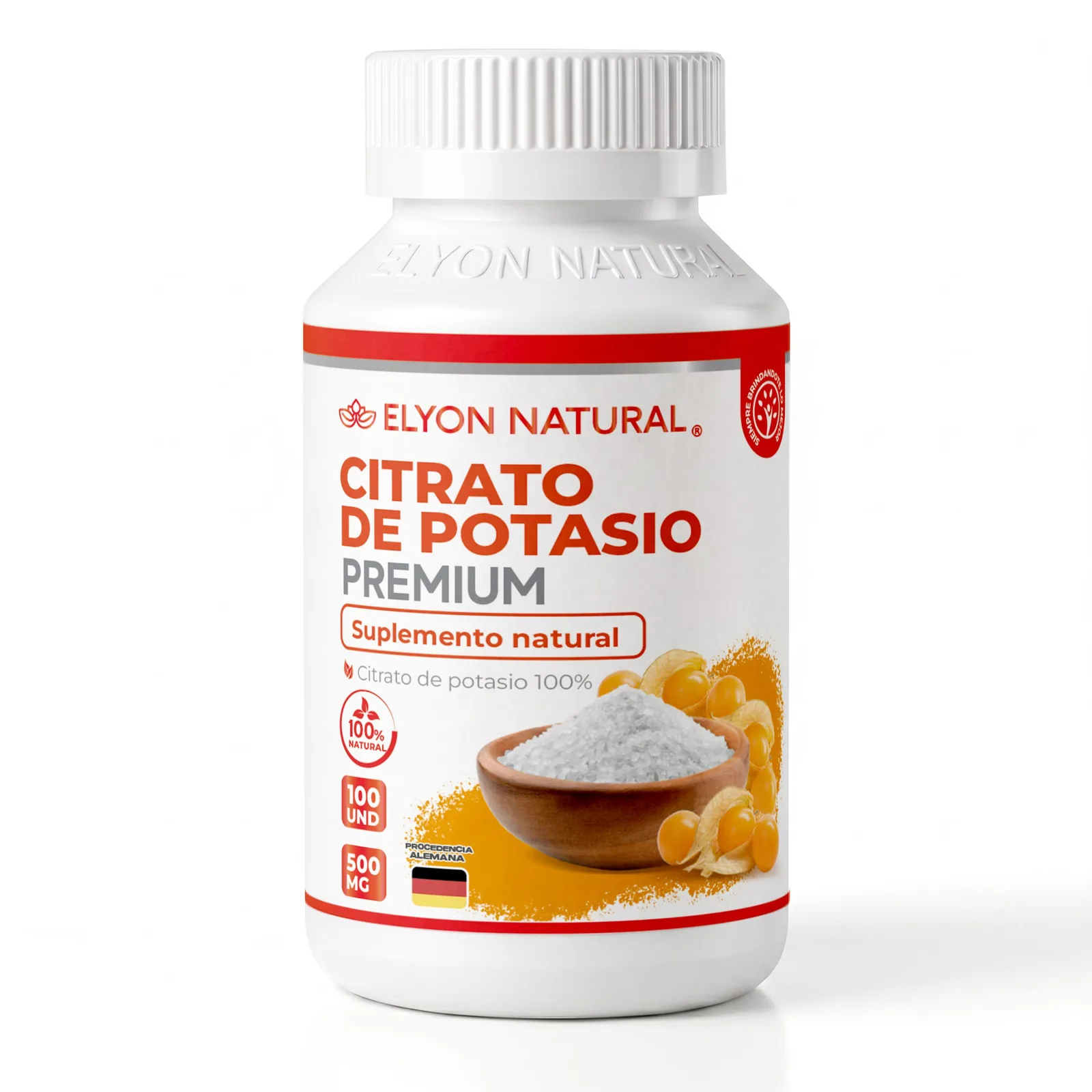 Citrato de Potasio x 100 Cápsulas, imagen 1