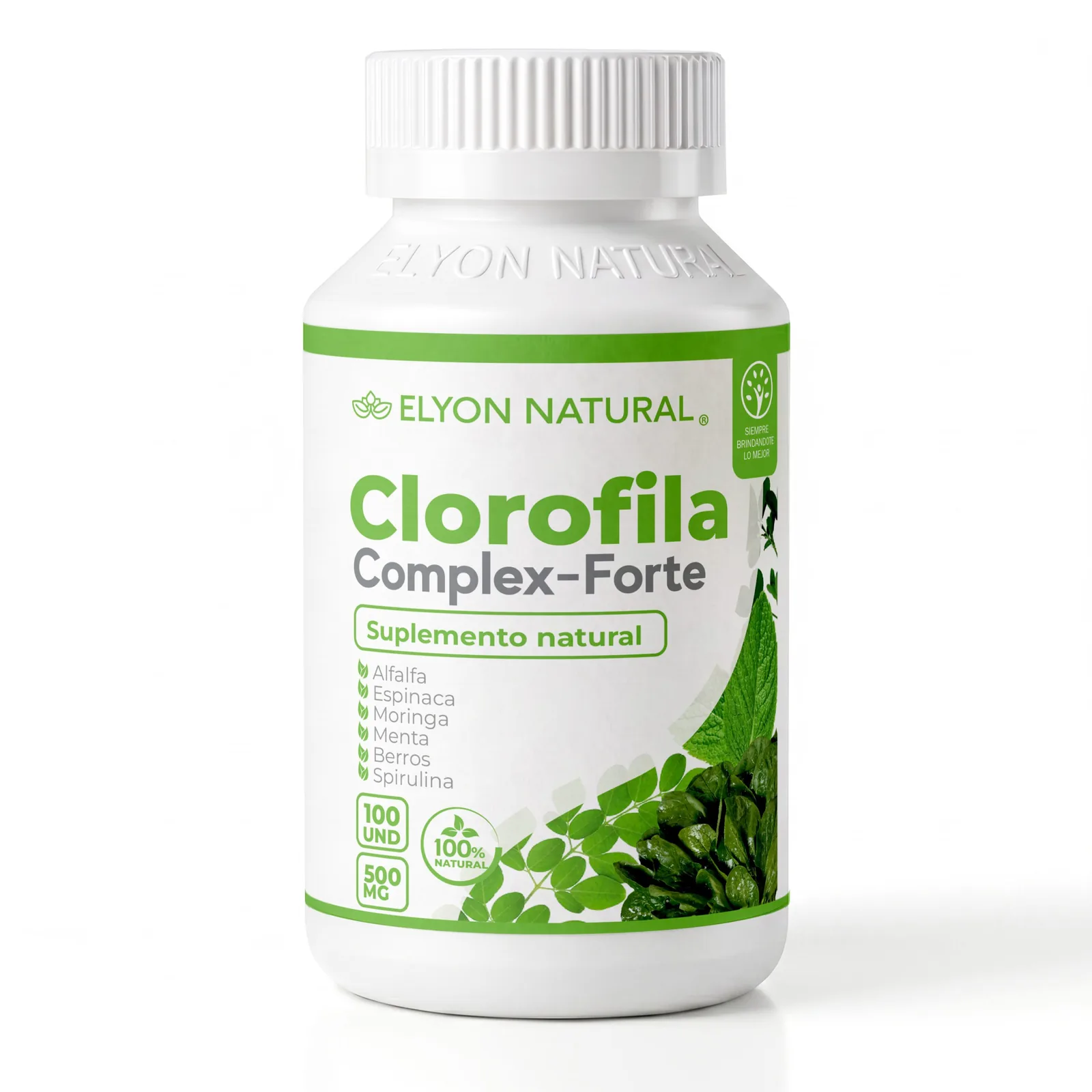 Clorofila Complex Forte x 100 Cápsulas, imagen 1