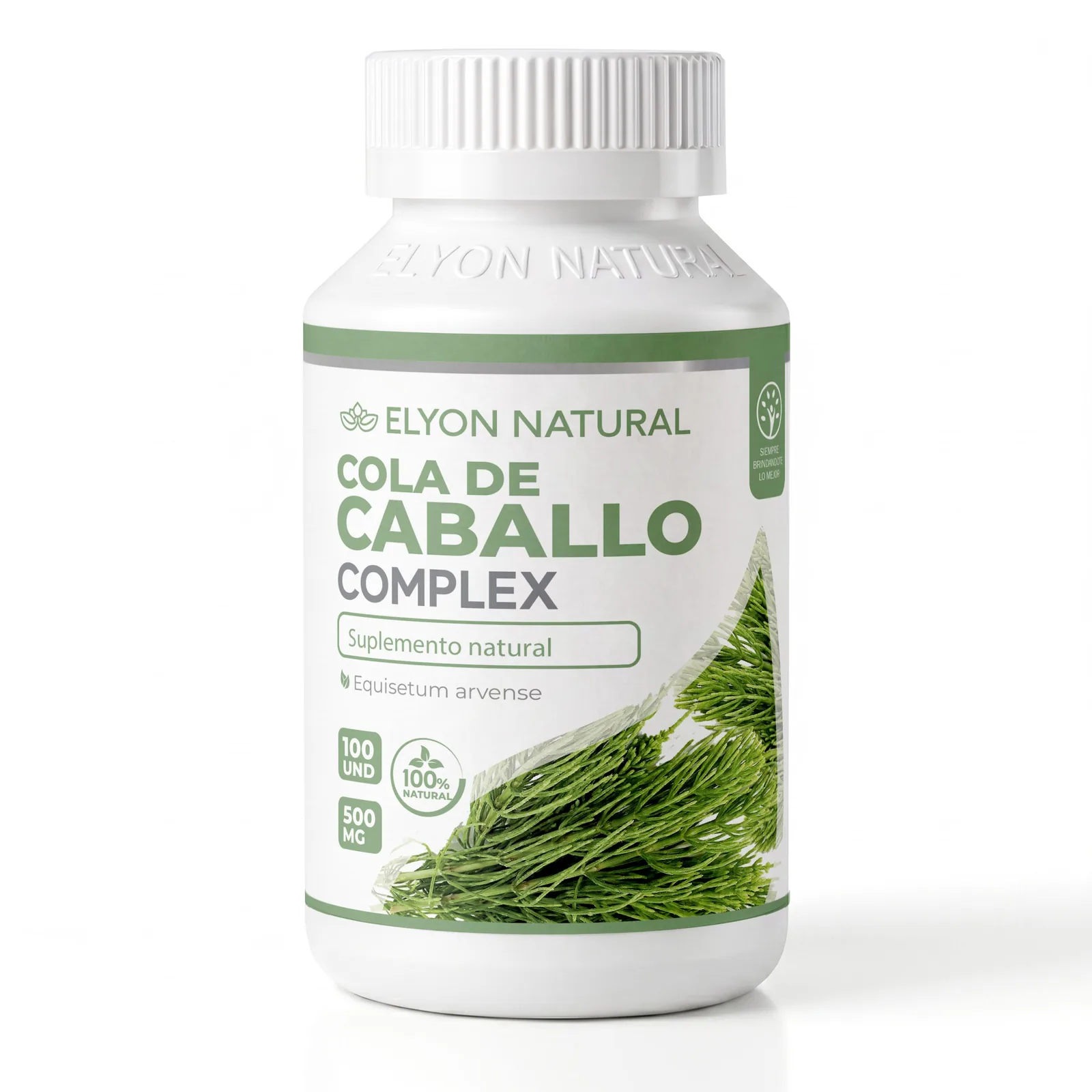 Cola de Caballo Complex x 100 Cápsulas | Diurético Natural para Riñones, Retención de Líquidos y Cabello Fuerte