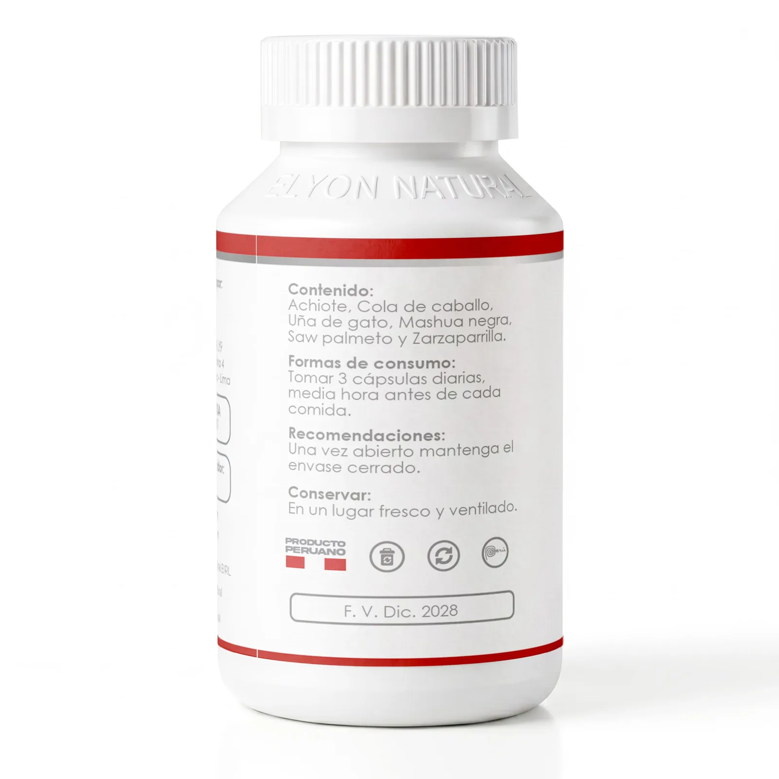 Cápsulas de Achiote Premium – Salud Urinaria, imagen 2