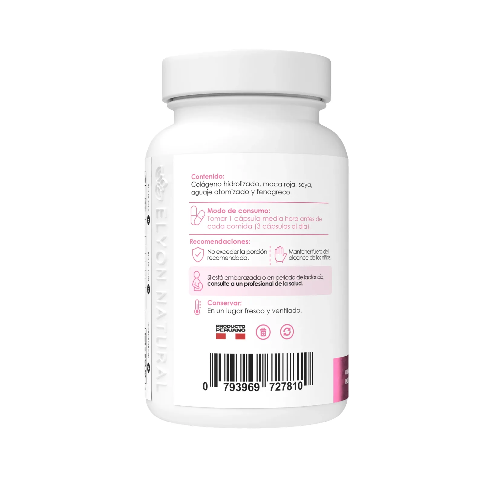 Menovital Fem Collagen | Alivio Natural Menopausia y Sofocos | 100 Cápsulas, imagen 4