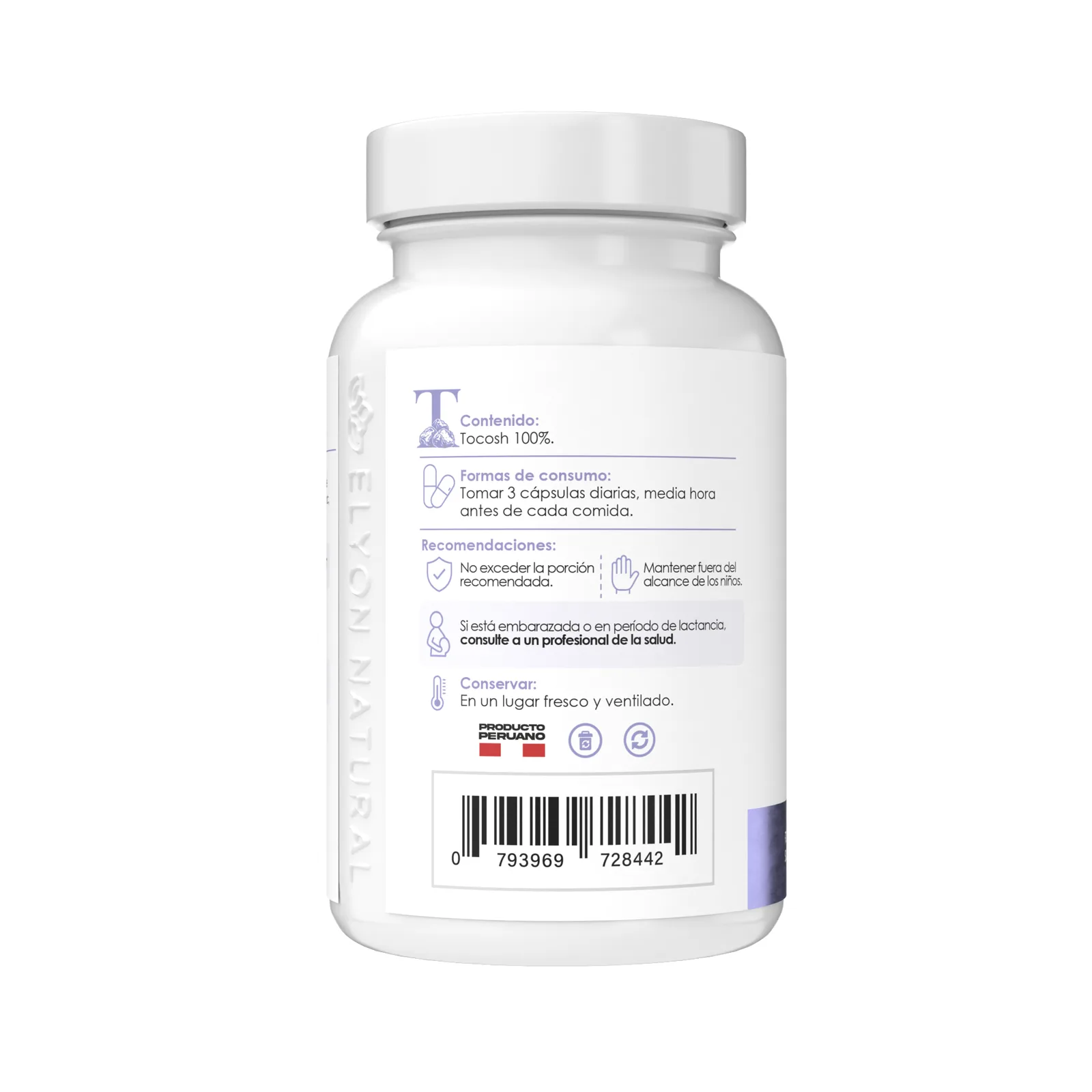 Tocosh Premium x 100 Cápsulas – Probiótico Natural y Digestivo para Intestino Sano, imagen 3