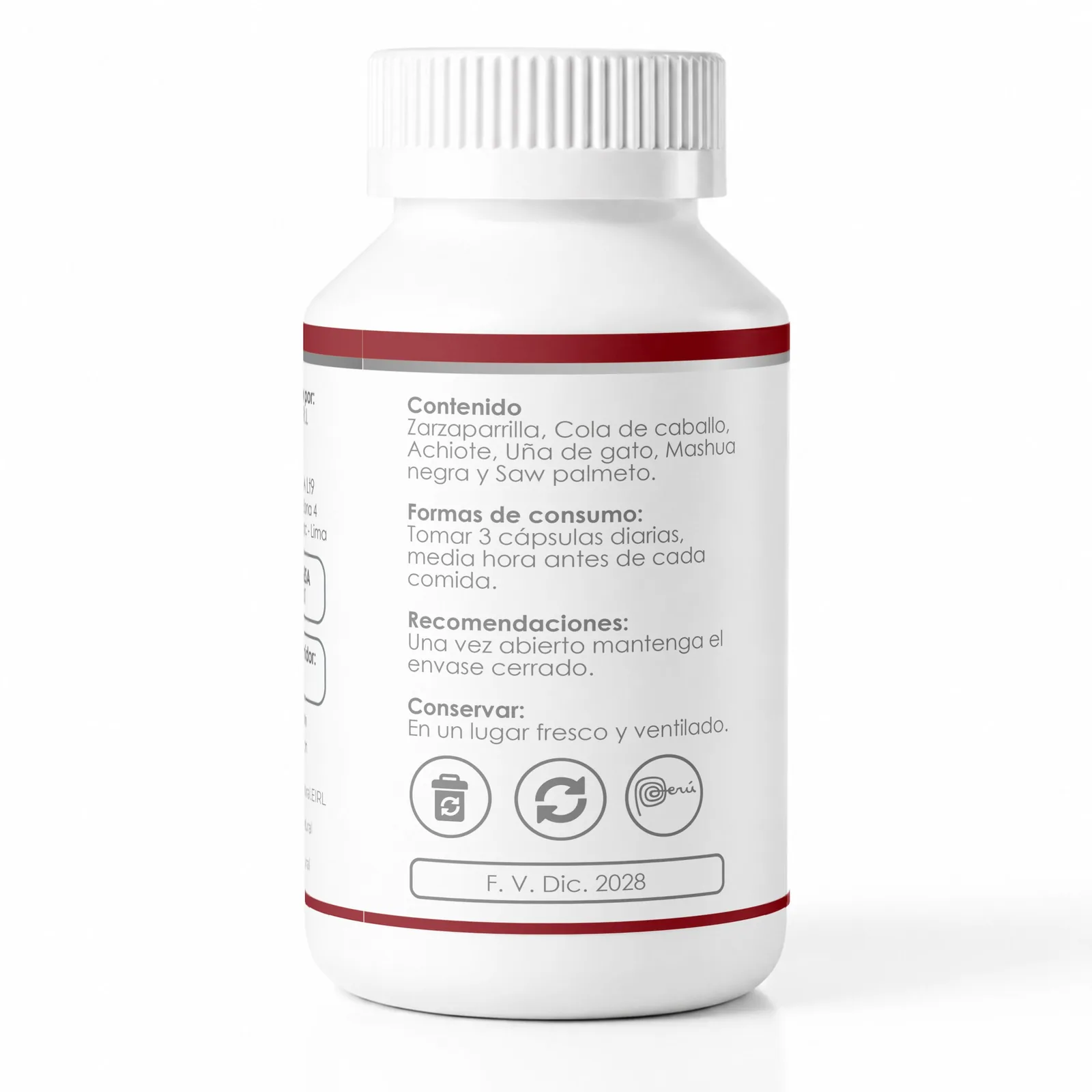 Zarza Parrilla Complex x 100 Cápsulas – Detox Natural y Limpieza de la Sangre | Elyon Natural Perú, imagen 3