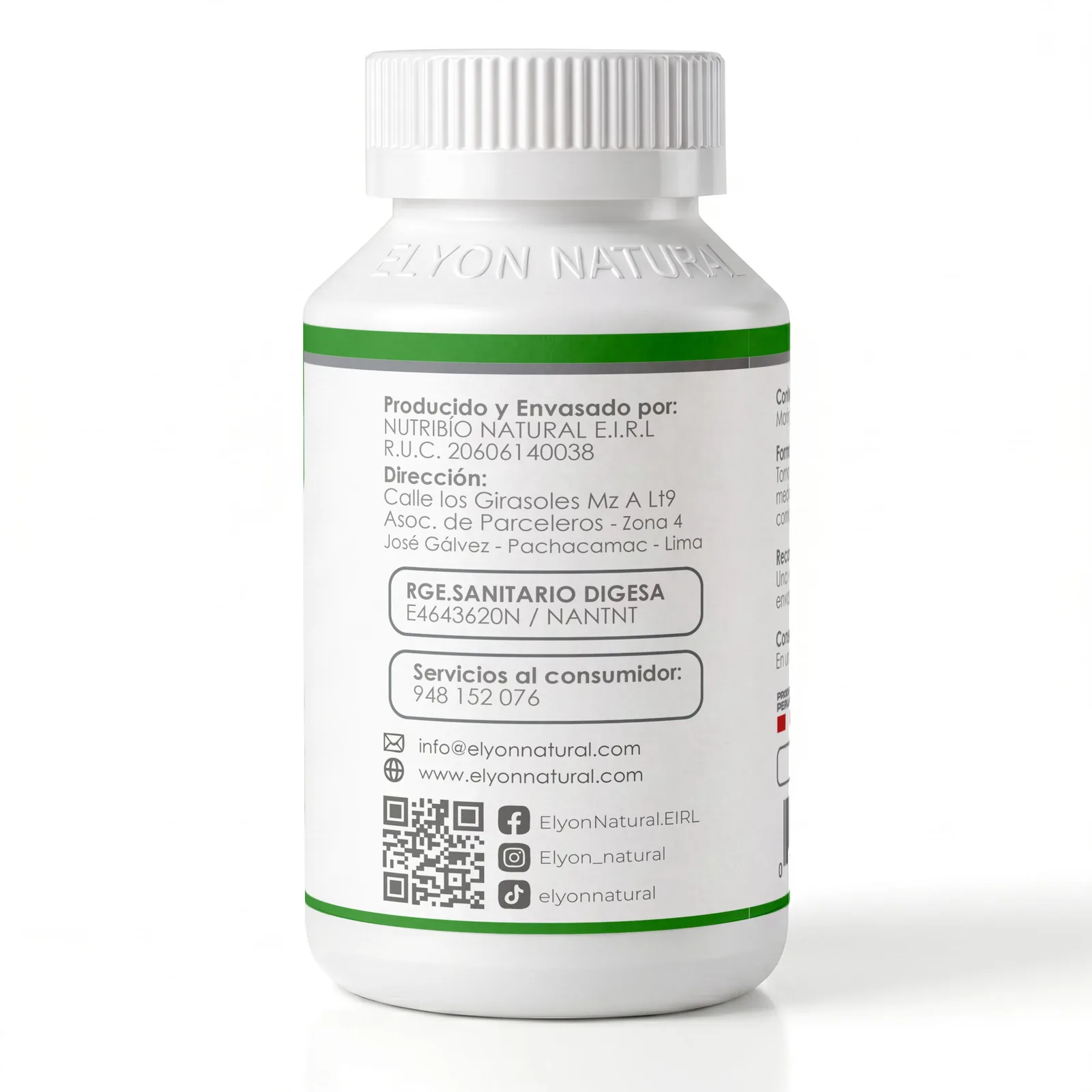 Moringa x 100 Cápsulas elyon natural, imagen 3