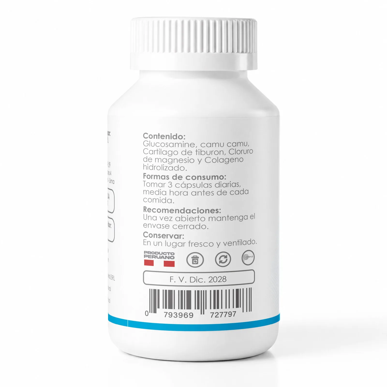 Glucosamine Complex en Cápsulas – Suplemento de Glucosamina para Articulaciones Sanas, imagen 3