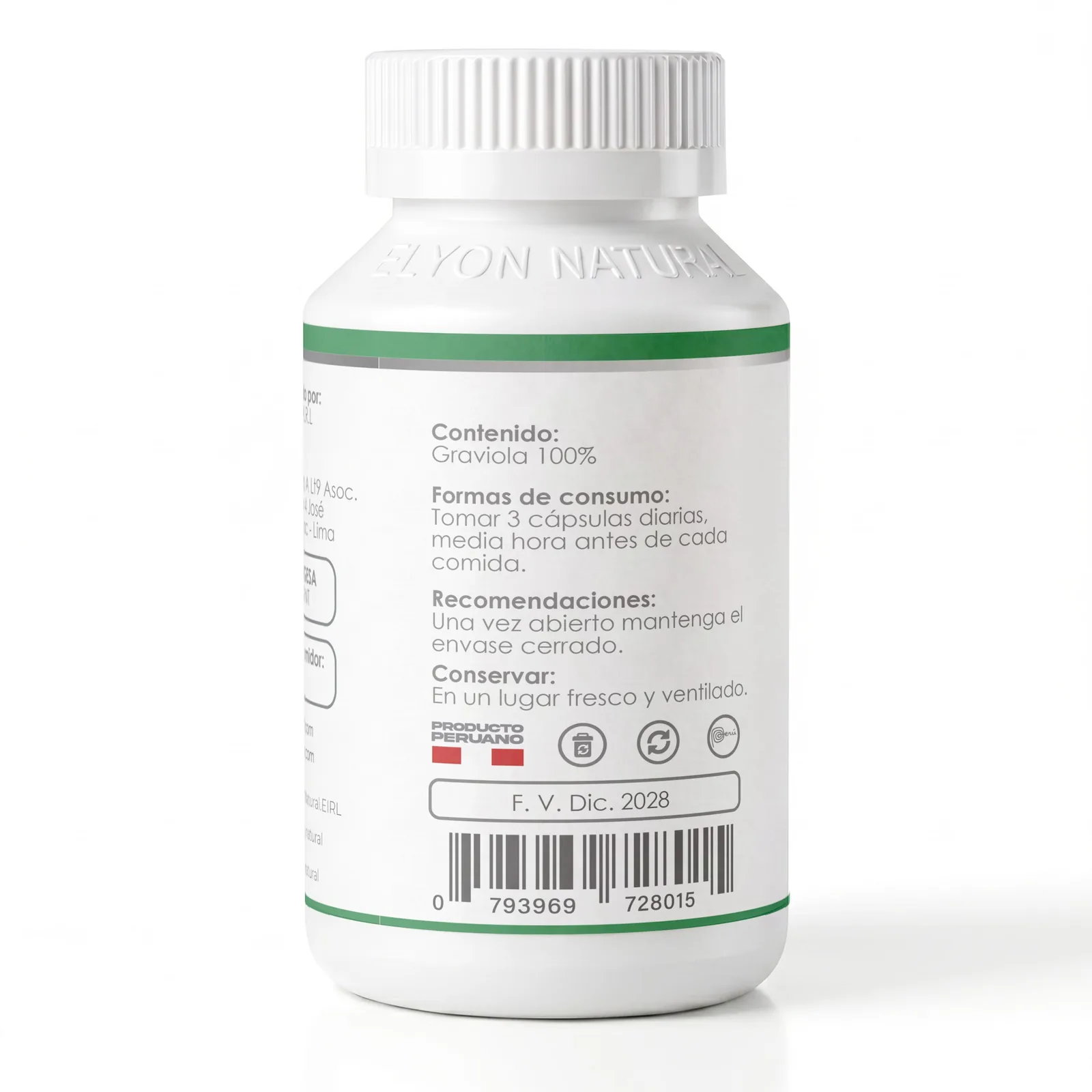 Graviola Premium x 100 Cápsulas: Soporte Celular y Potencia Antioxidante, imagen 3