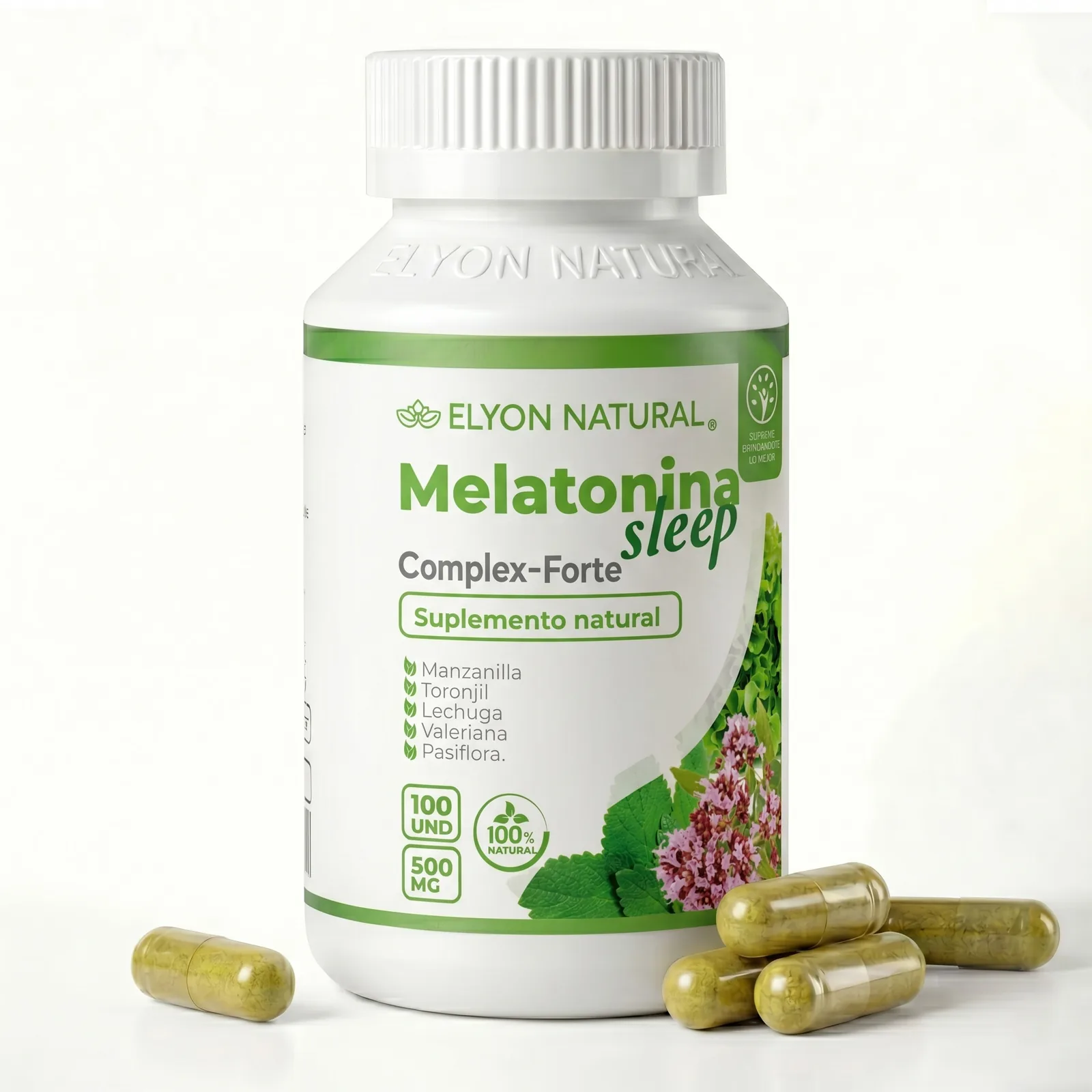 Melatonina Sleep Complex Forte x 100 cápsulas, imagen 4