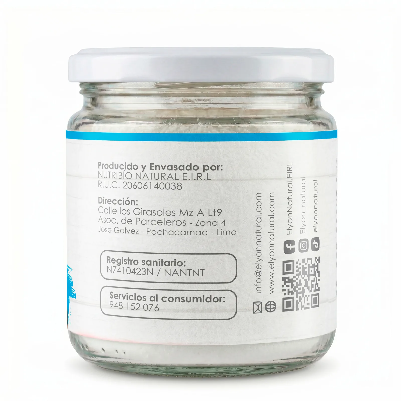 Treonato de Magnesio + Camu Camu Elyon Natural 250g, imagen 2