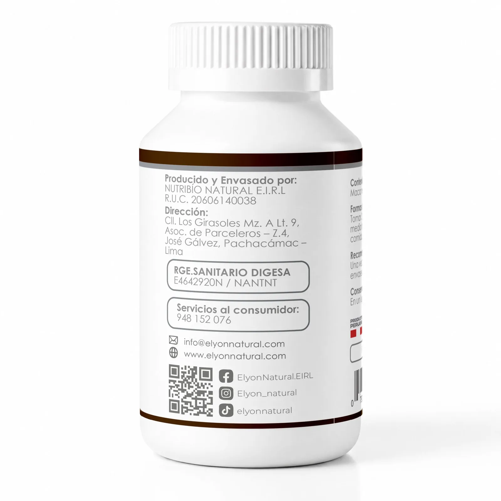 Maca Negra Premium x 100 cápsulas, imagen 2