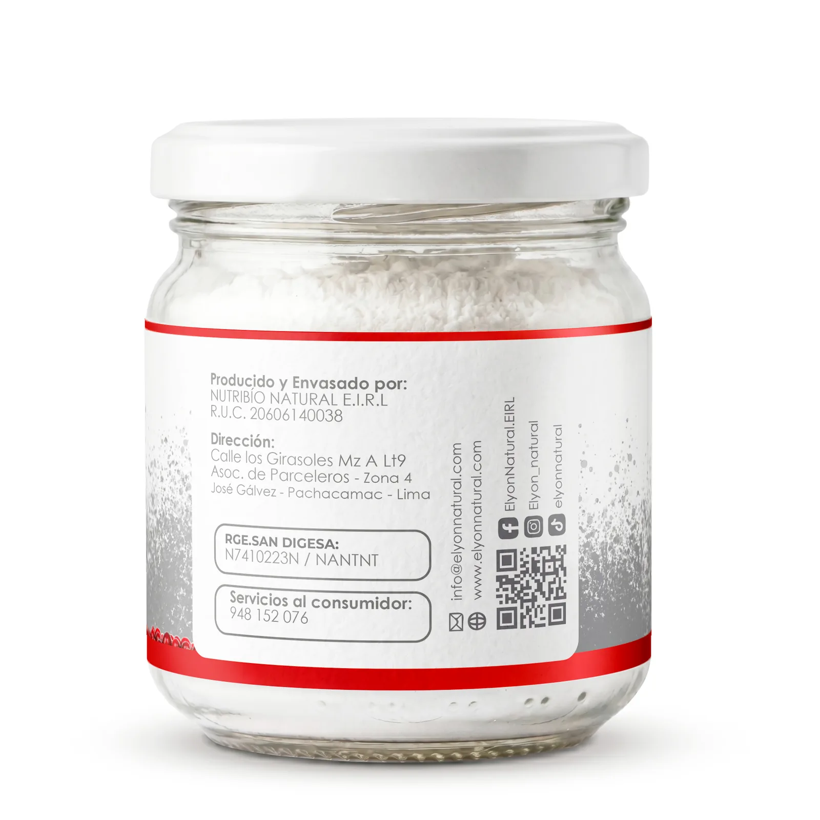 Citrato de Magnesio en Polvo Instantáneo 100g – Calidad Premium Alemana | Elyon Natural, imagen 2