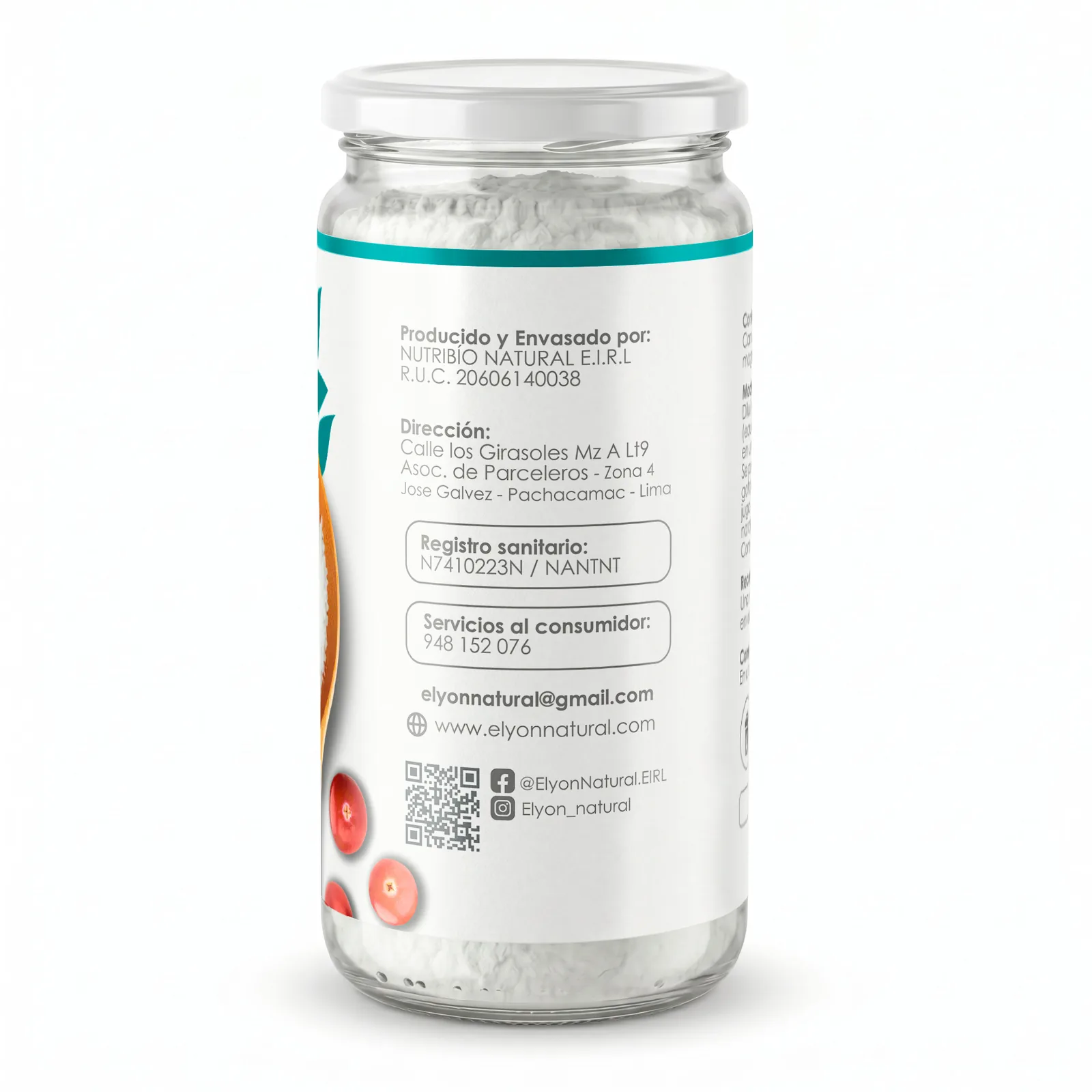 Sales de Epsom en Polvo + Camu Camu 500g (Sulfato de Magnesio) | Elyon Natural, imagen 2